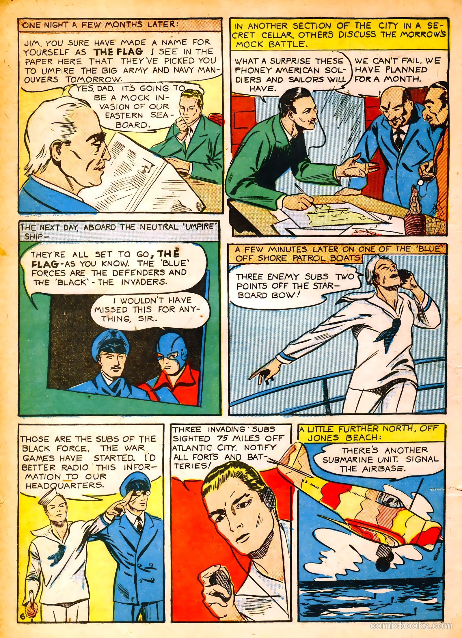 Our Flag Comics #2 — page 7 of 66