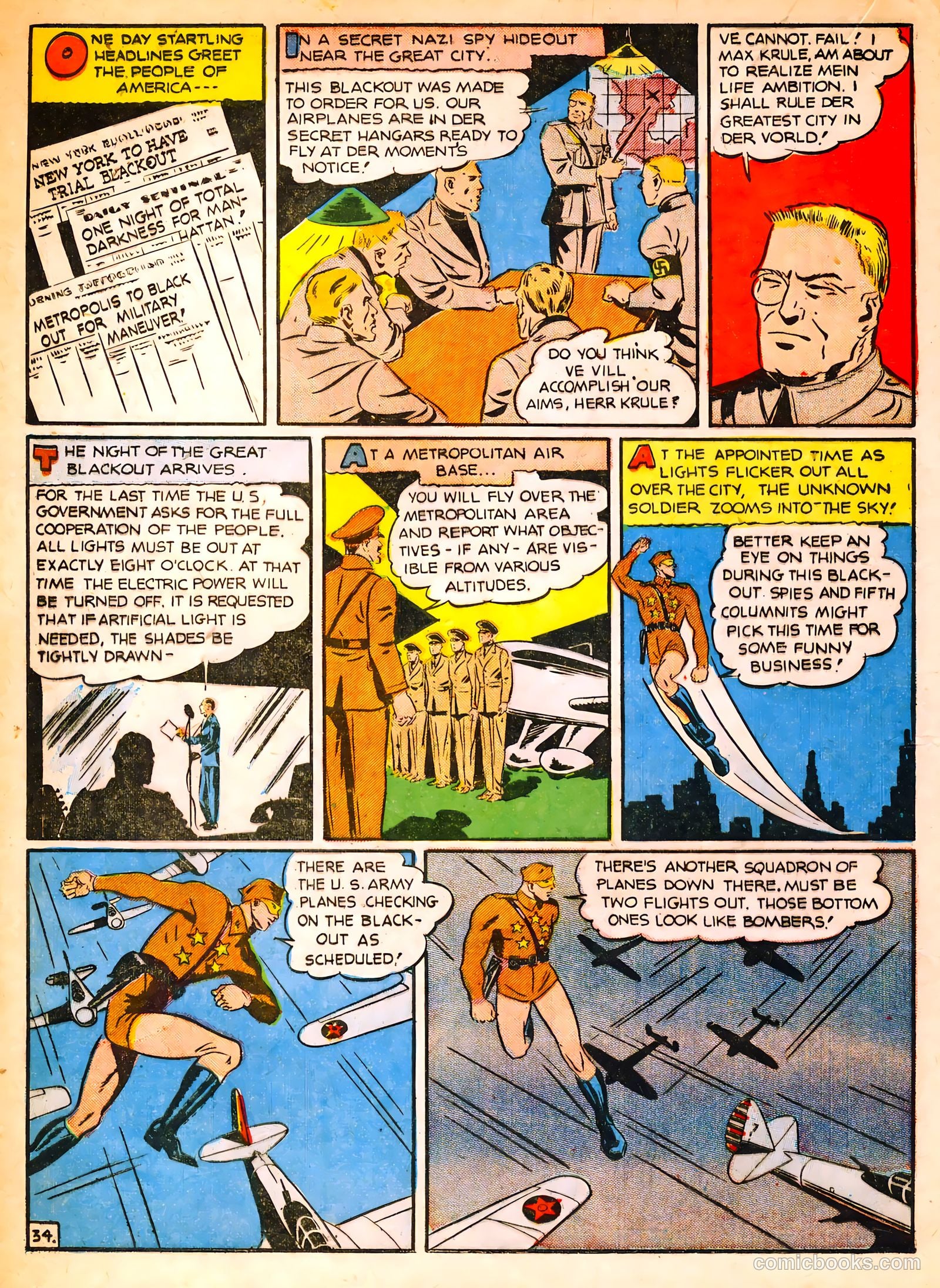 Our Flag Comics #2 — page 35 of 66
