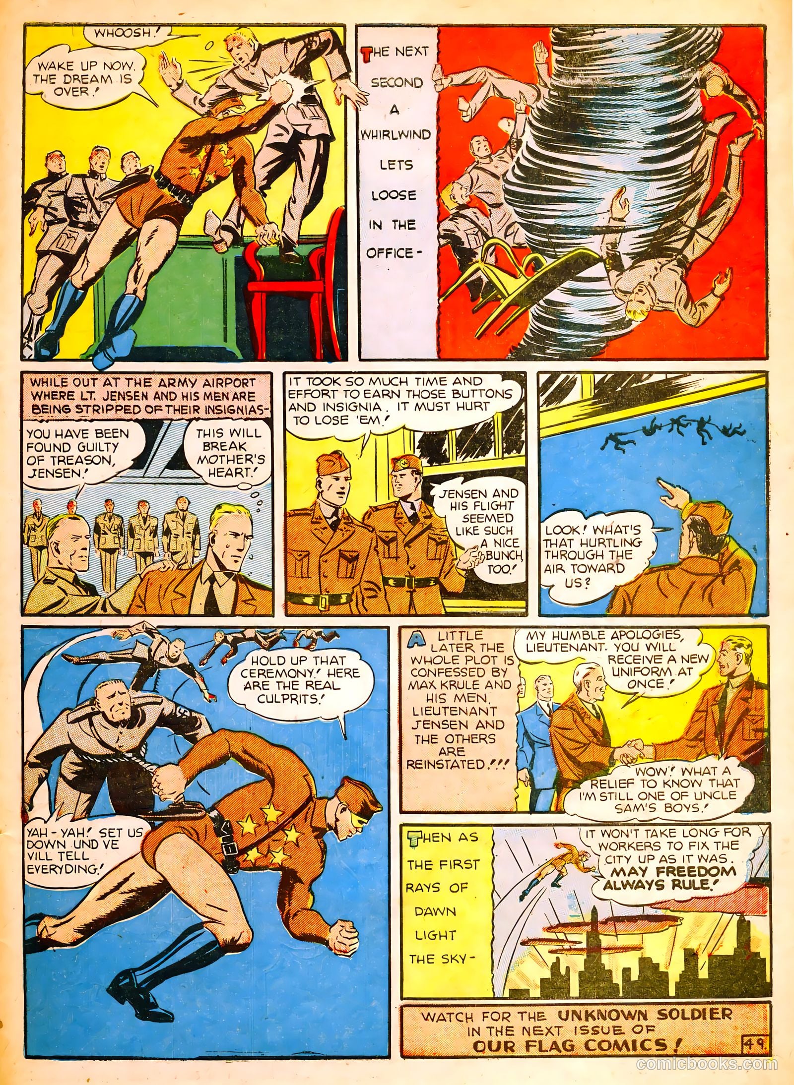 Our Flag Comics #2 — page 50 of 66