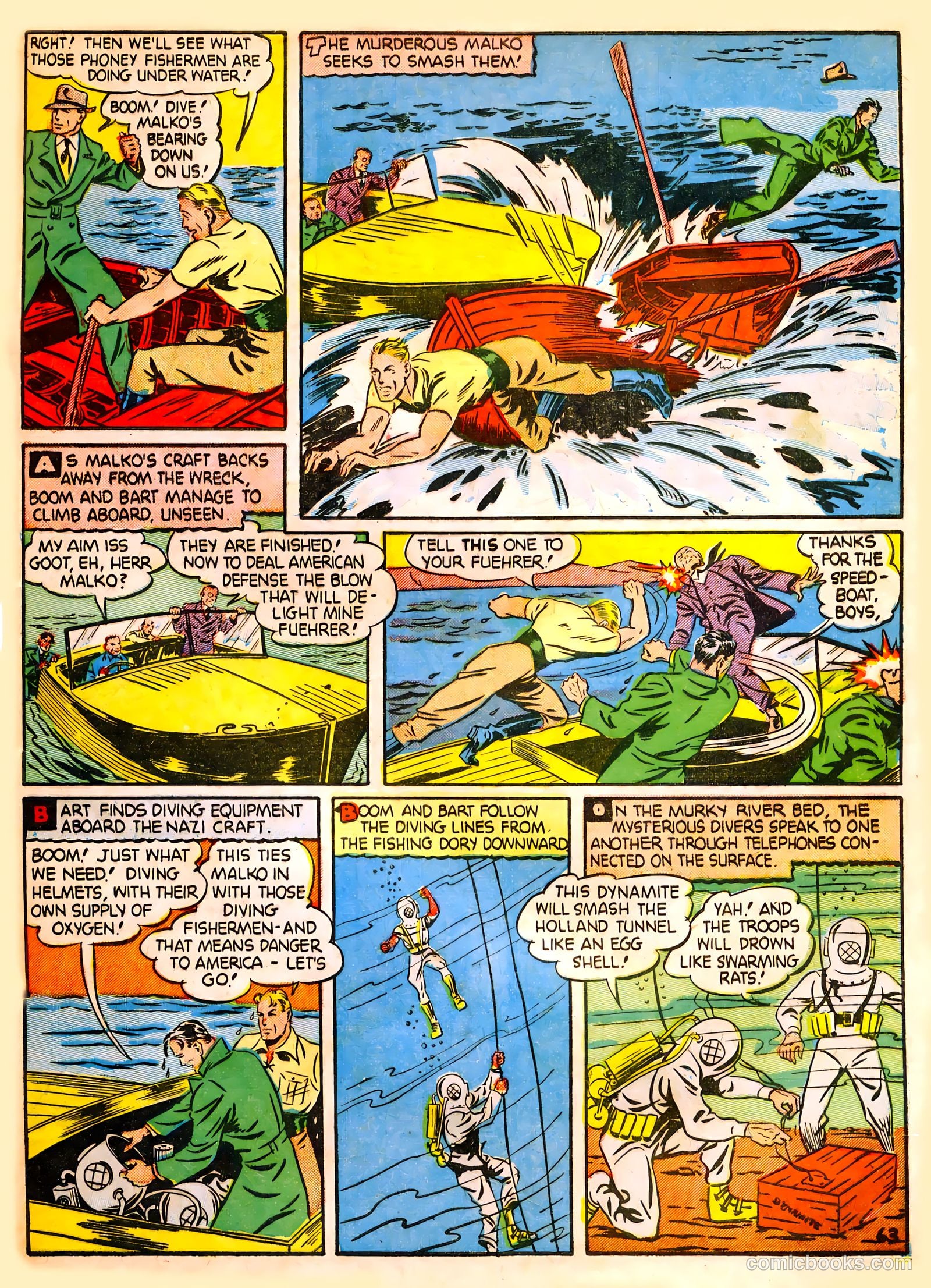 Our Flag Comics #2 — page 64 of 66