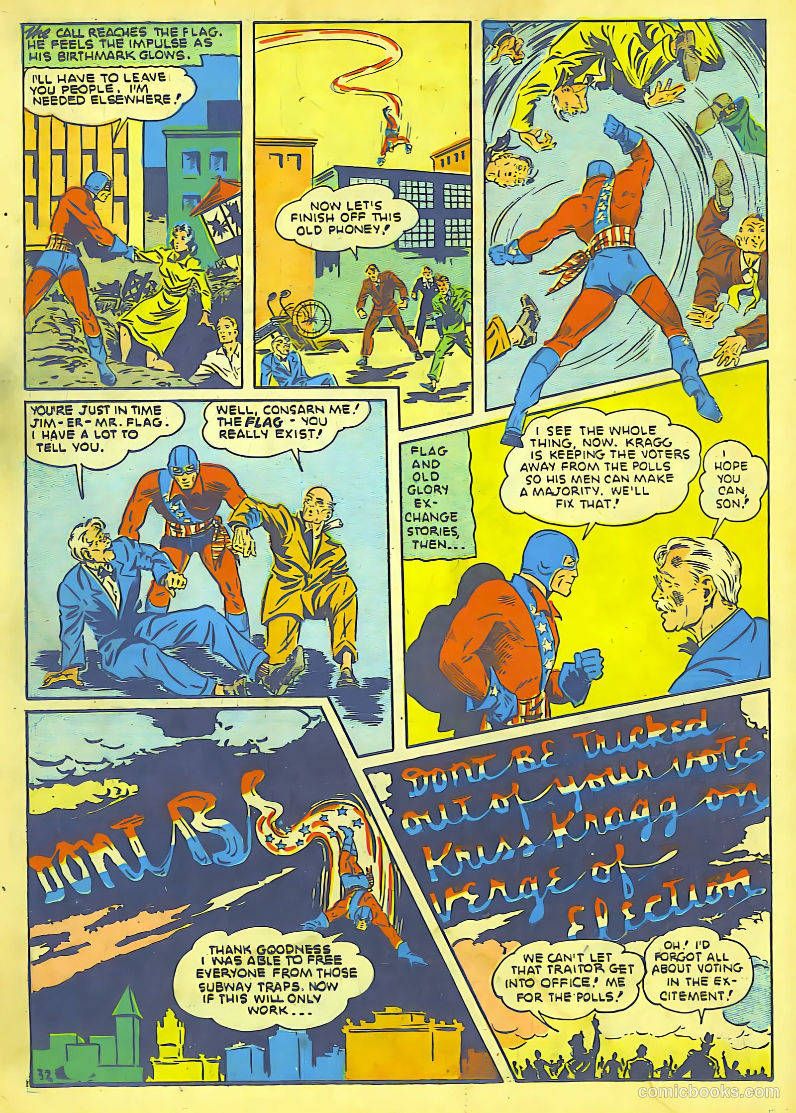 Our Flag Comics #3 — page 33 of 66