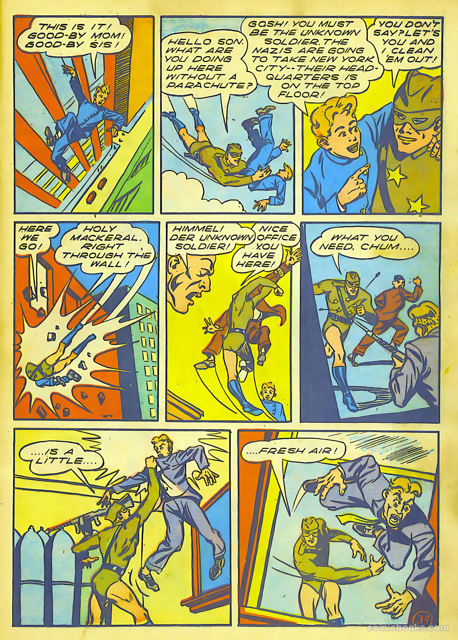 Our Flag Comics #3 — page 40 of 66