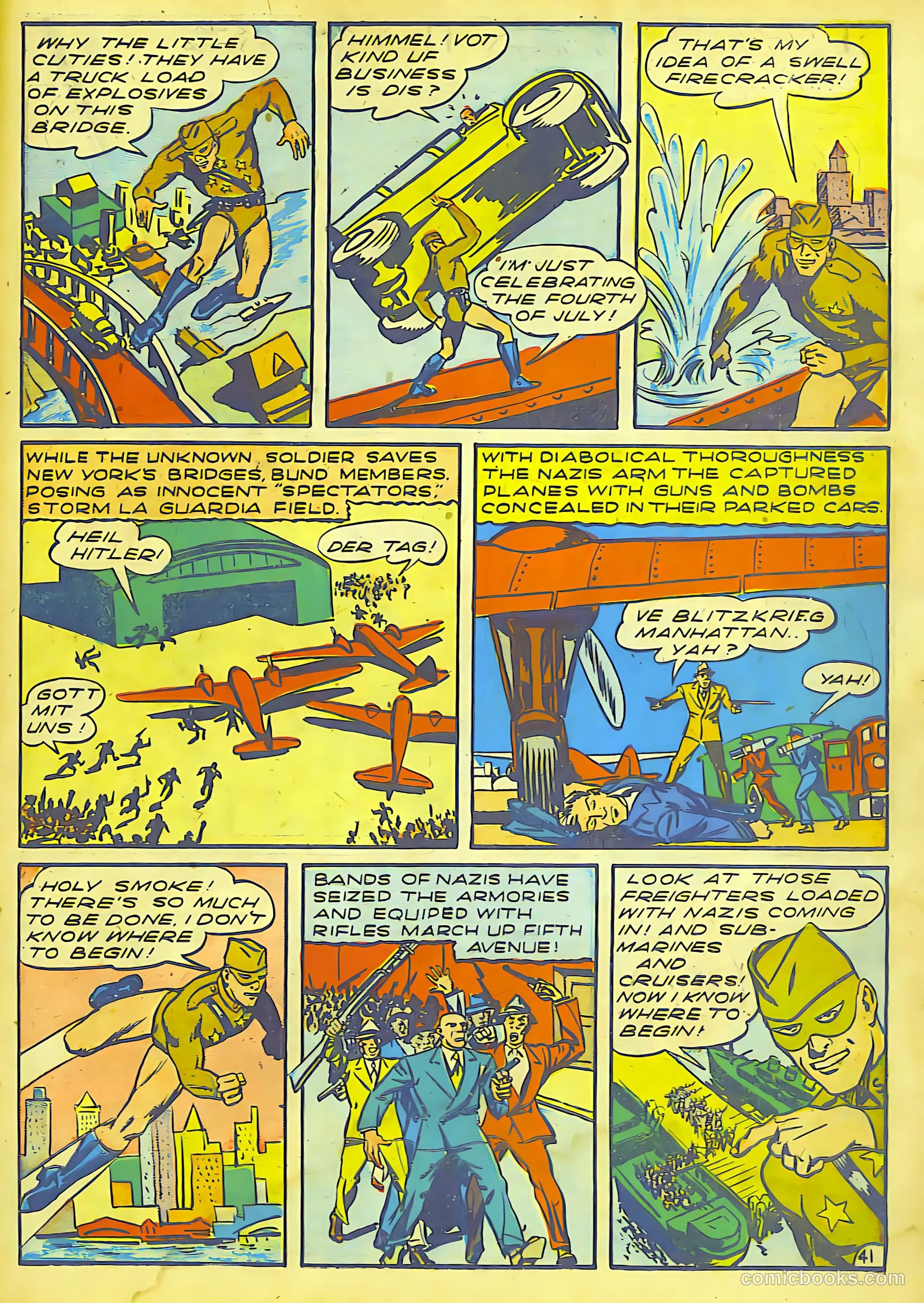 Our Flag Comics #3 — page 42 of 66