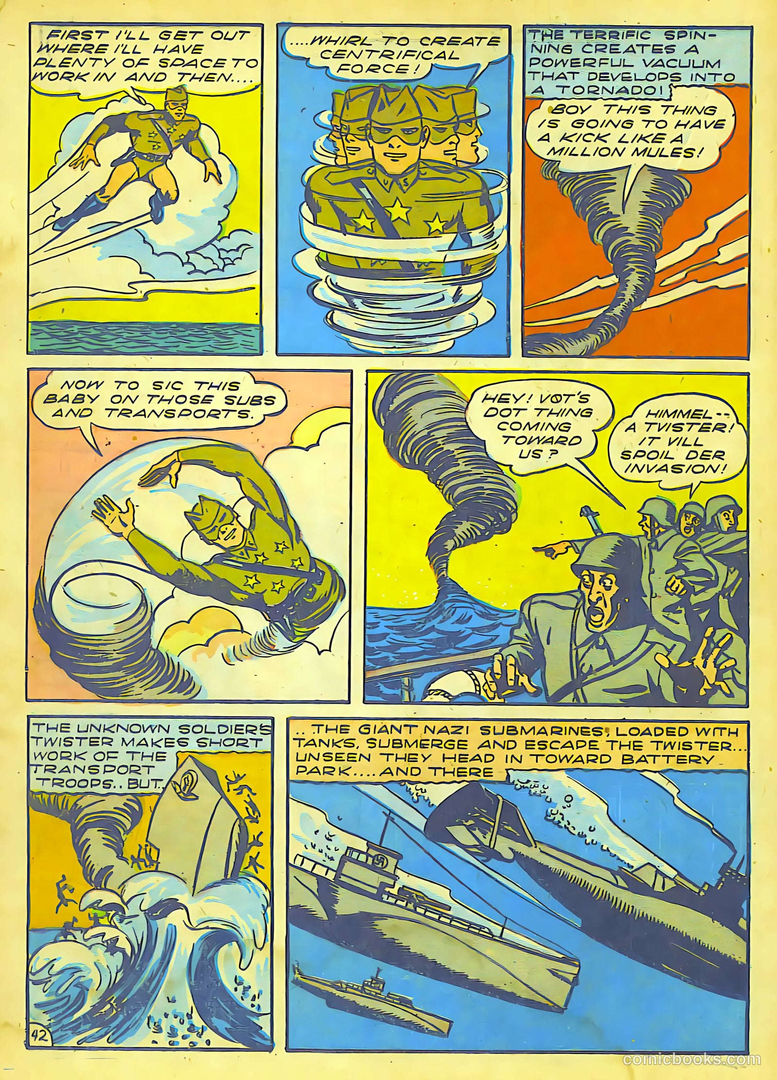 Our Flag Comics #3 — page 43 of 66