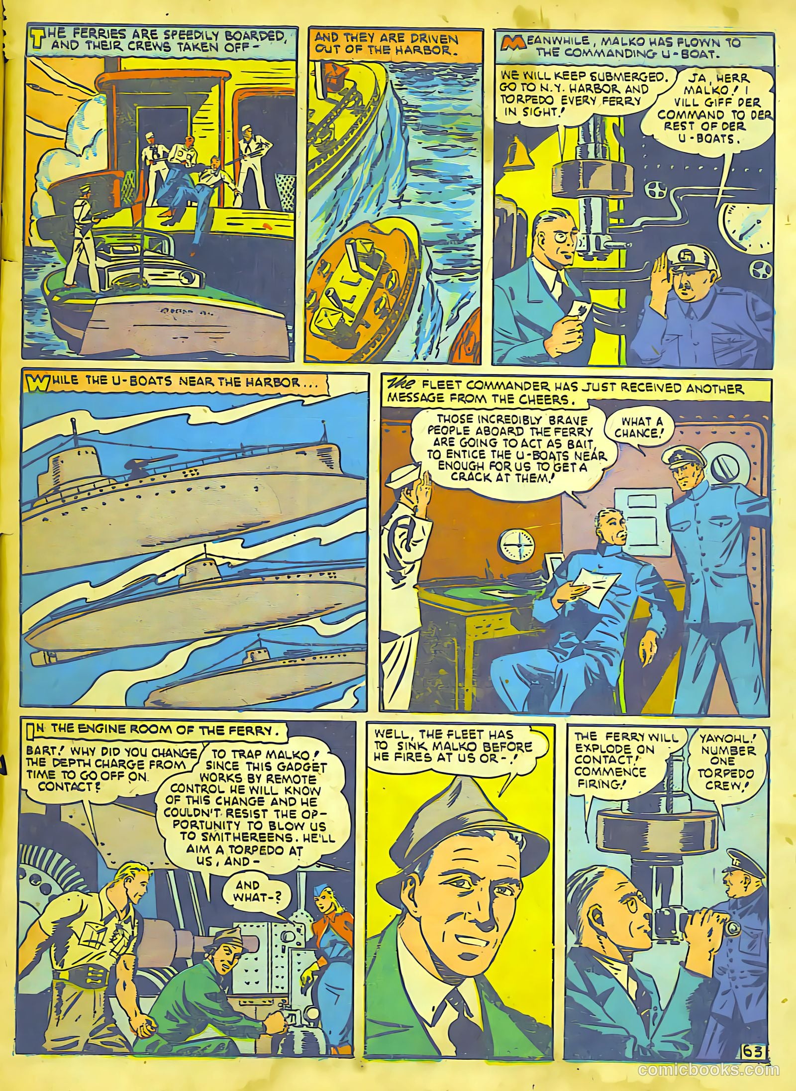 Our Flag Comics #3 — page 64 of 66