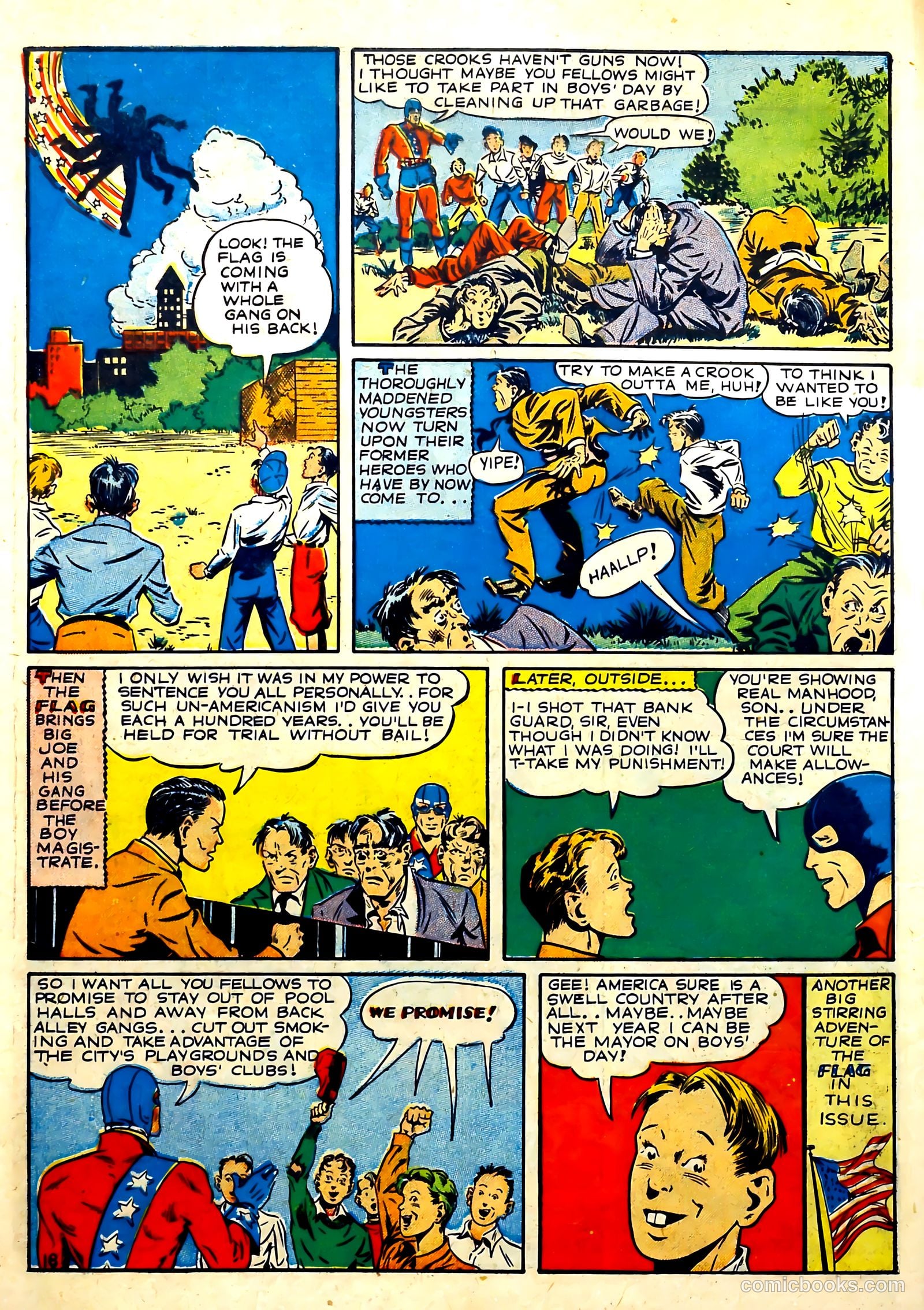 Our Flag Comics #4 — page 18 of 68
