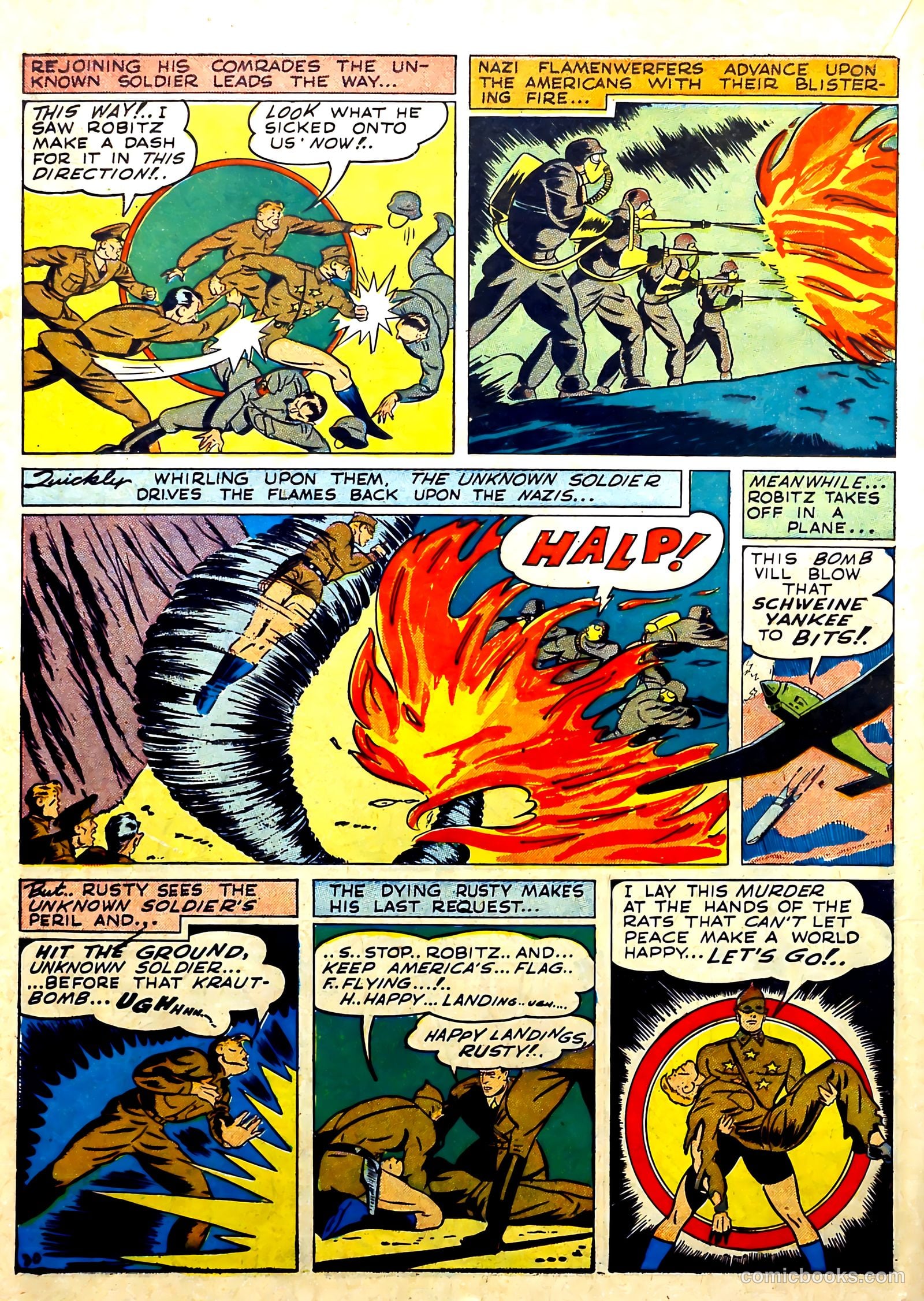 Our Flag Comics #4 — page 32 of 68