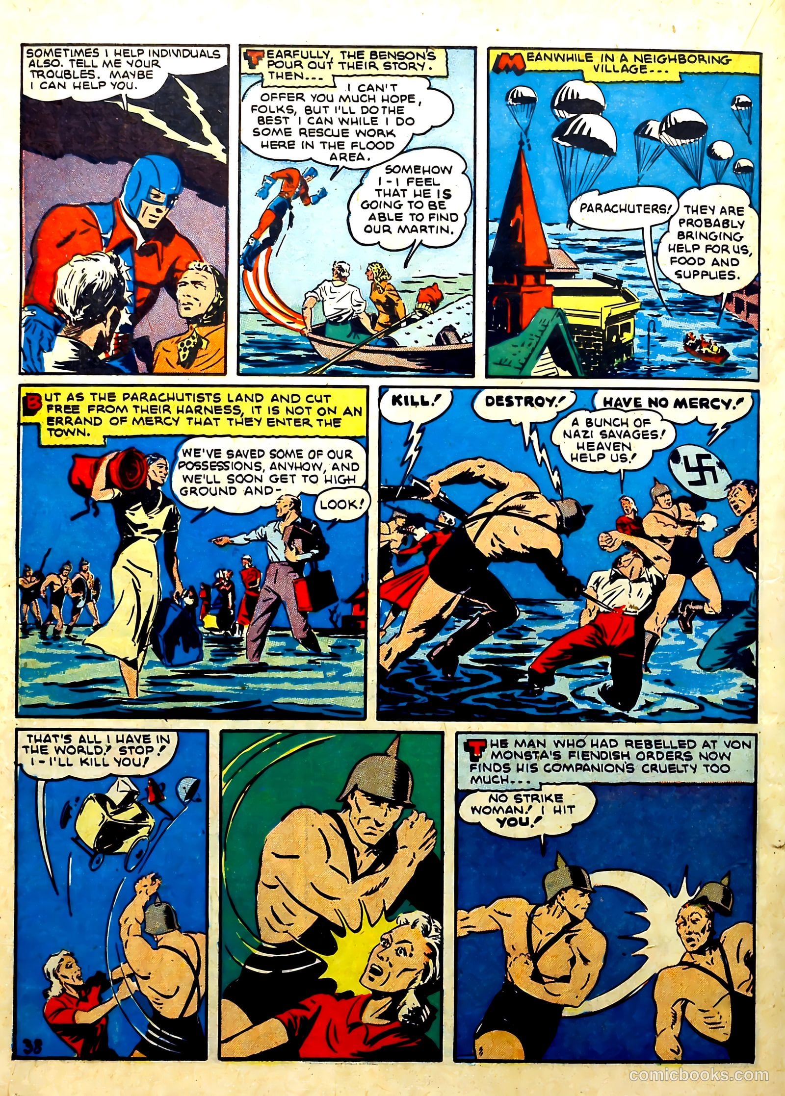 Our Flag Comics #4 — page 40 of 68