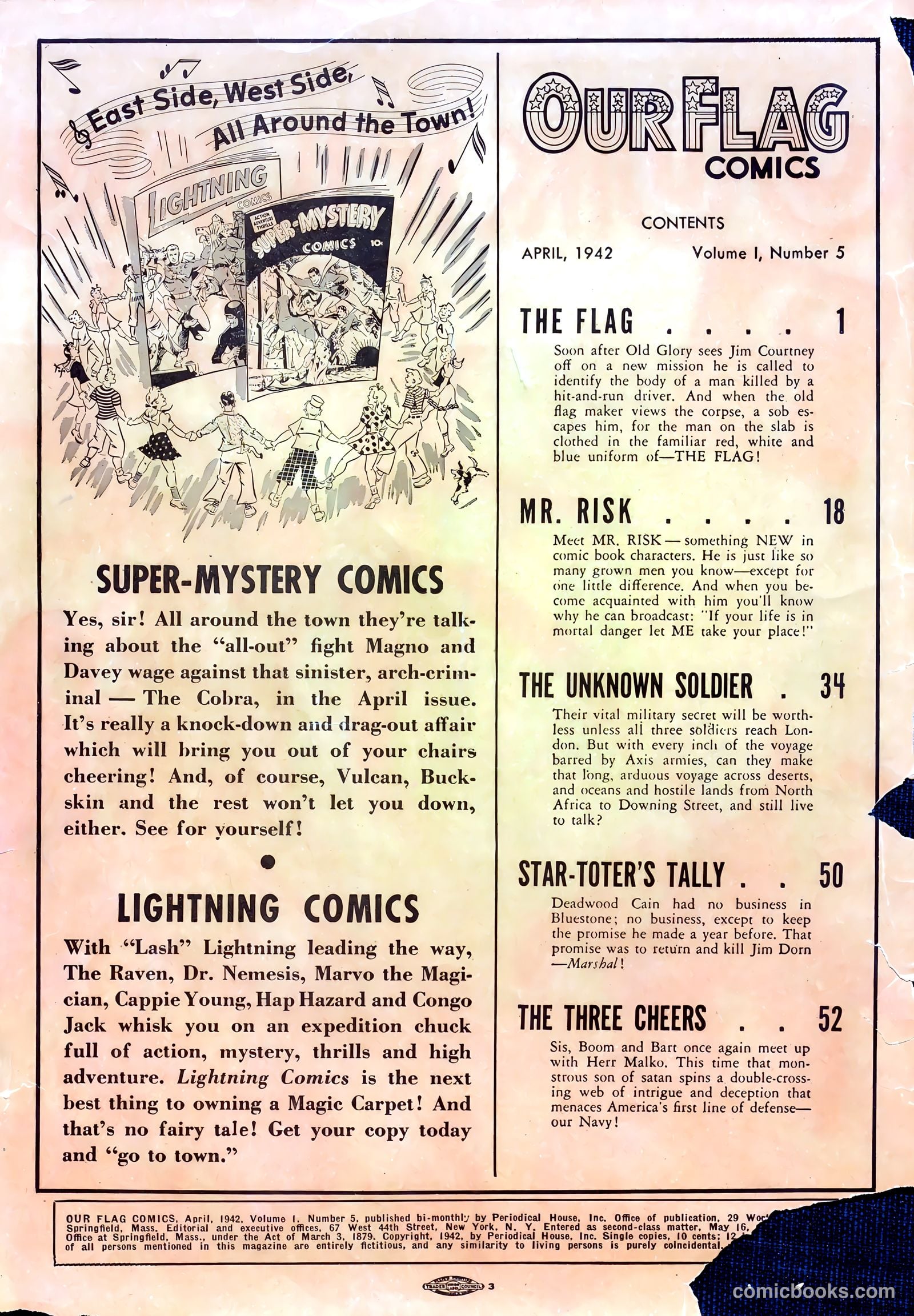 Our Flag Comics #5 — page 2 of 68