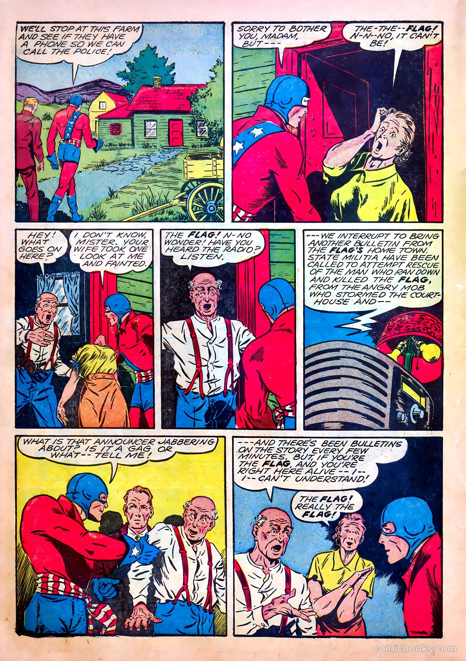 Our Flag Comics #5 — page 16 of 68