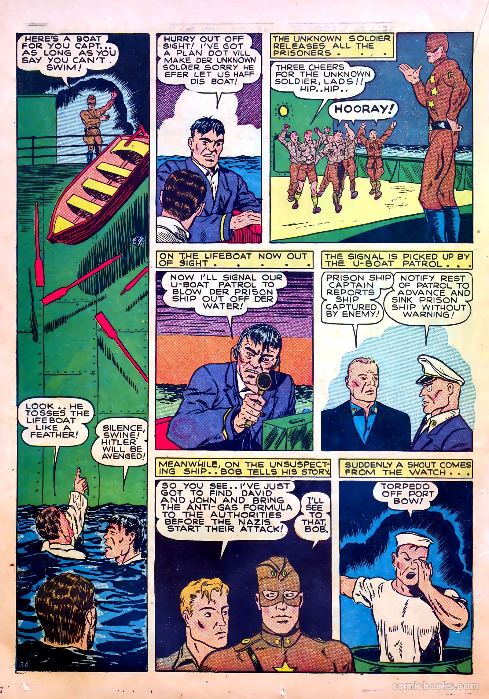 Our Flag Comics #5 — page 40 of 68