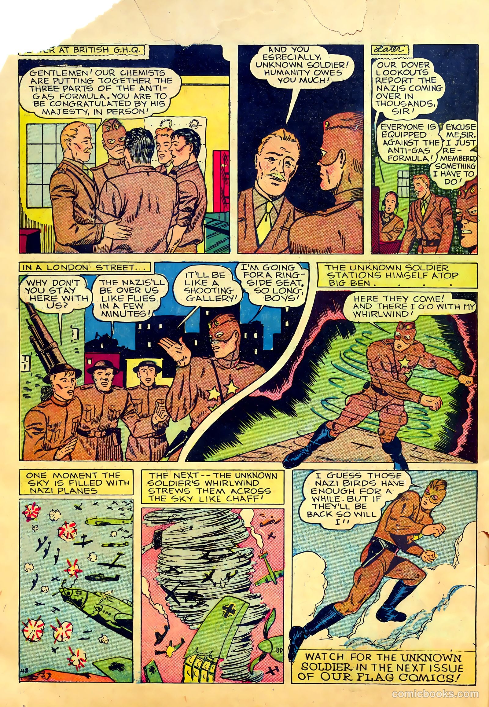 Our Flag Comics #5 — page 50 of 68