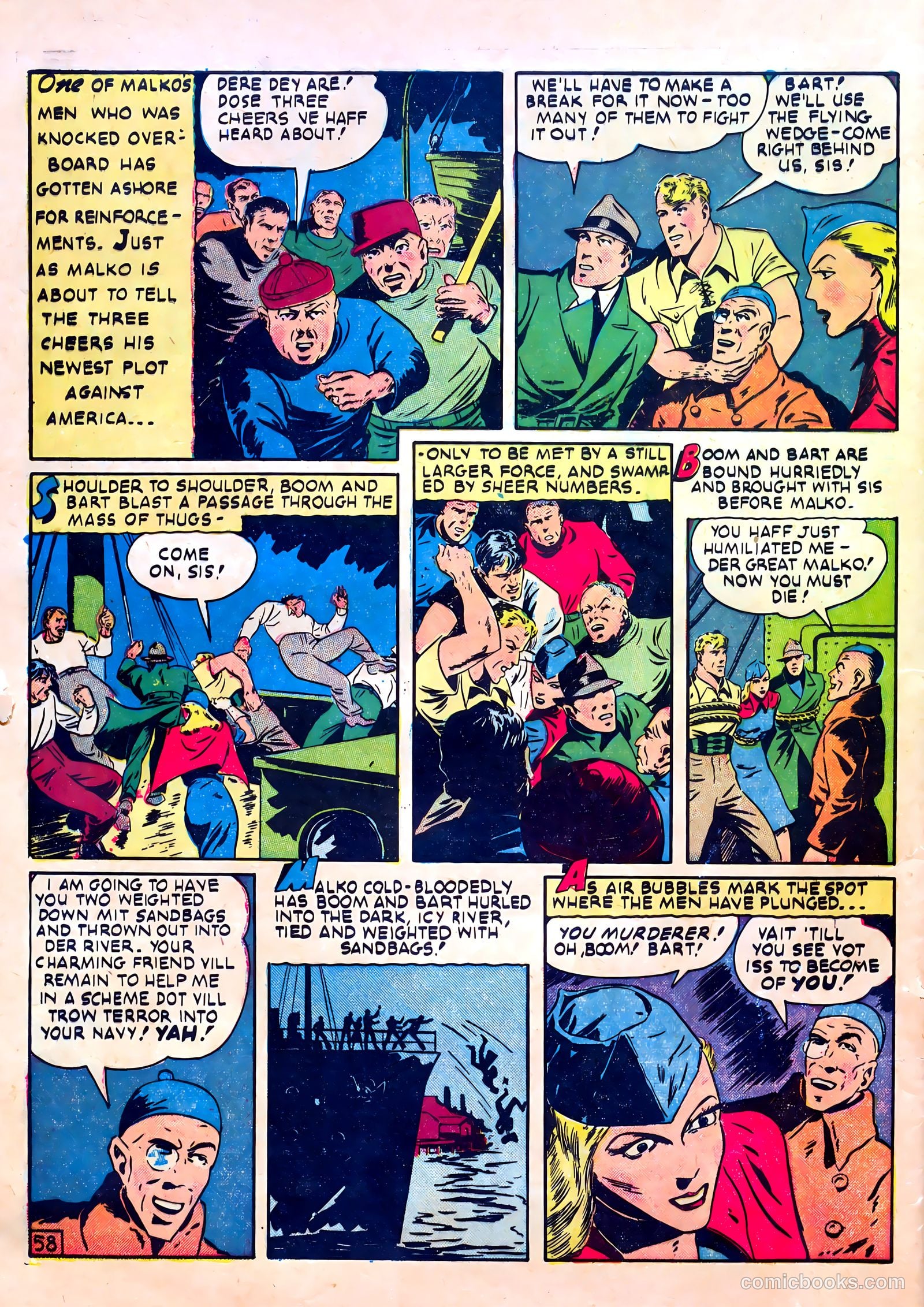 Our Flag Comics #5 — page 60 of 68