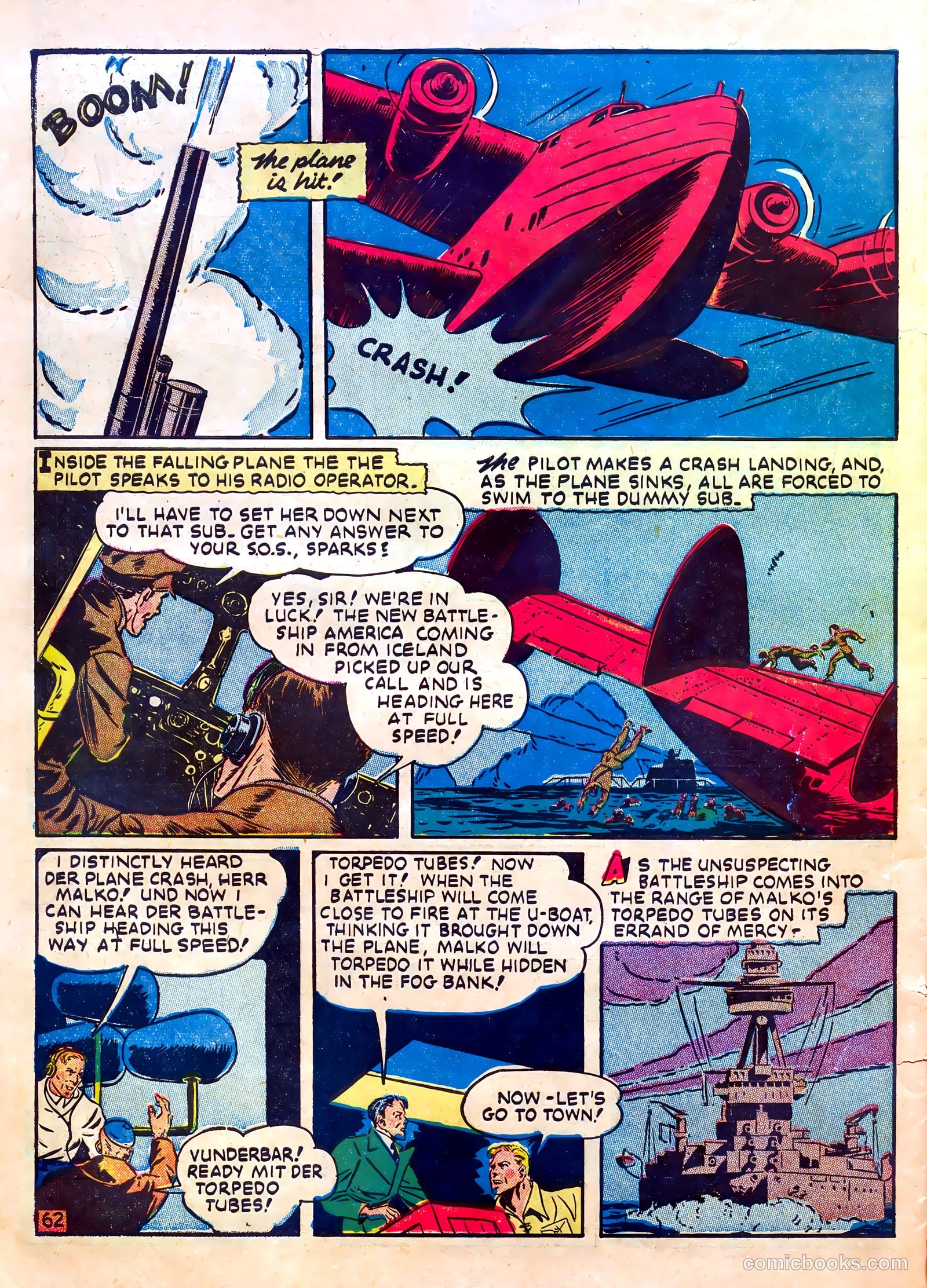 Our Flag Comics #5 — page 64 of 68