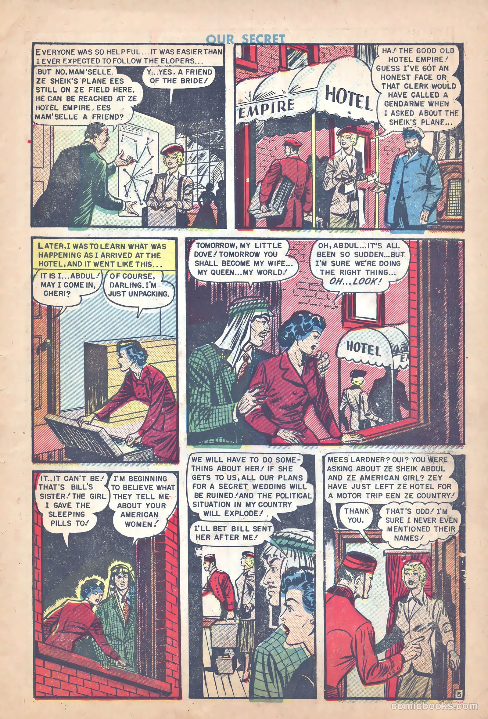 Our Secret #6 — page 7 of 36