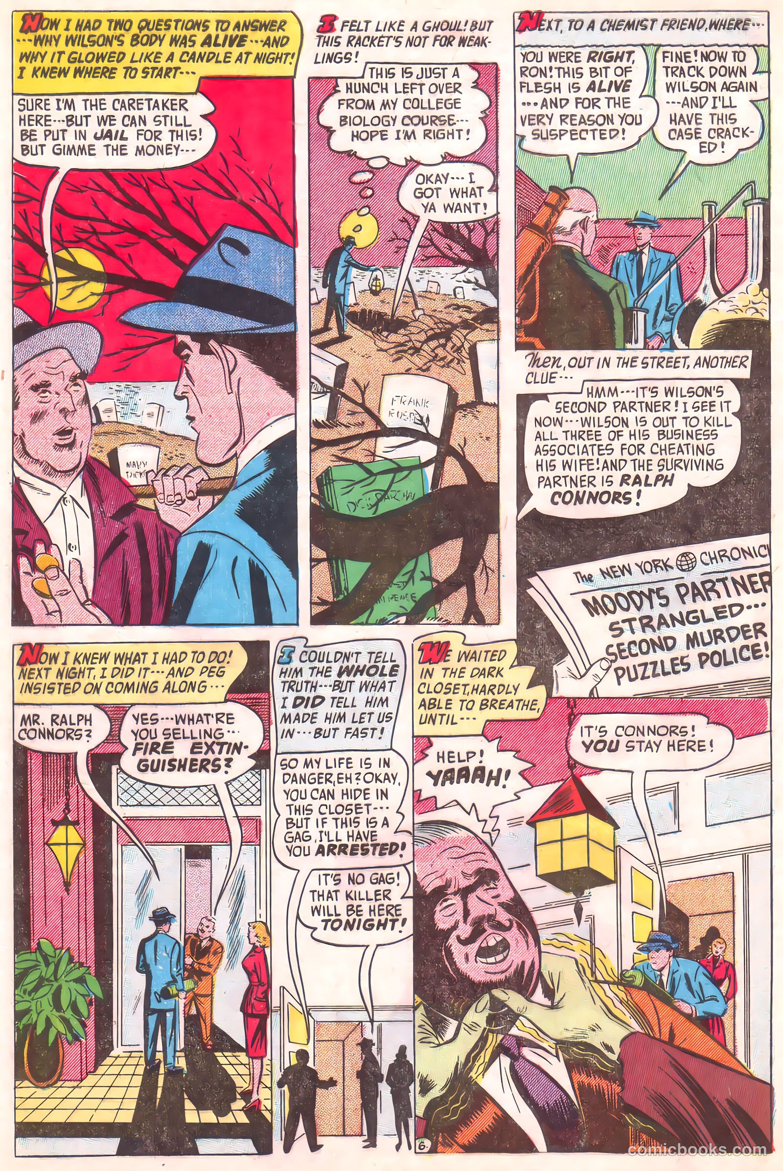 Out of the Night #10 — page 32 of 35