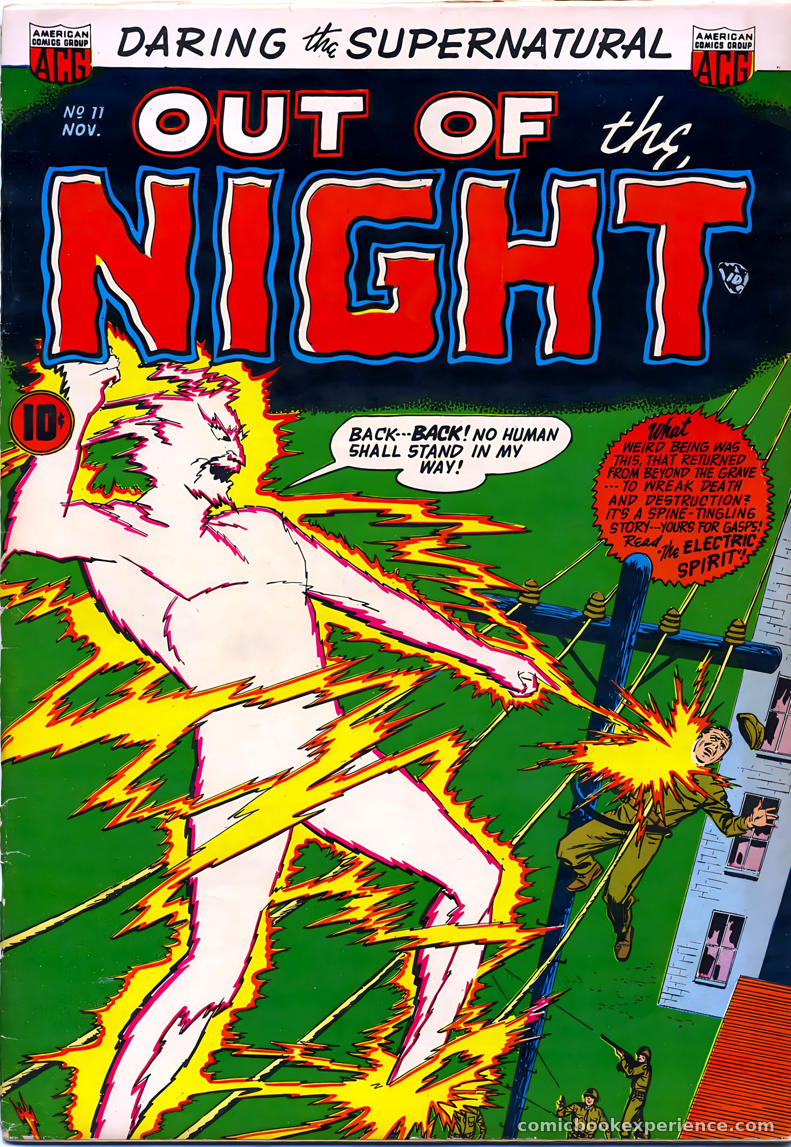 Out of the Night #11 — page 1 of 36