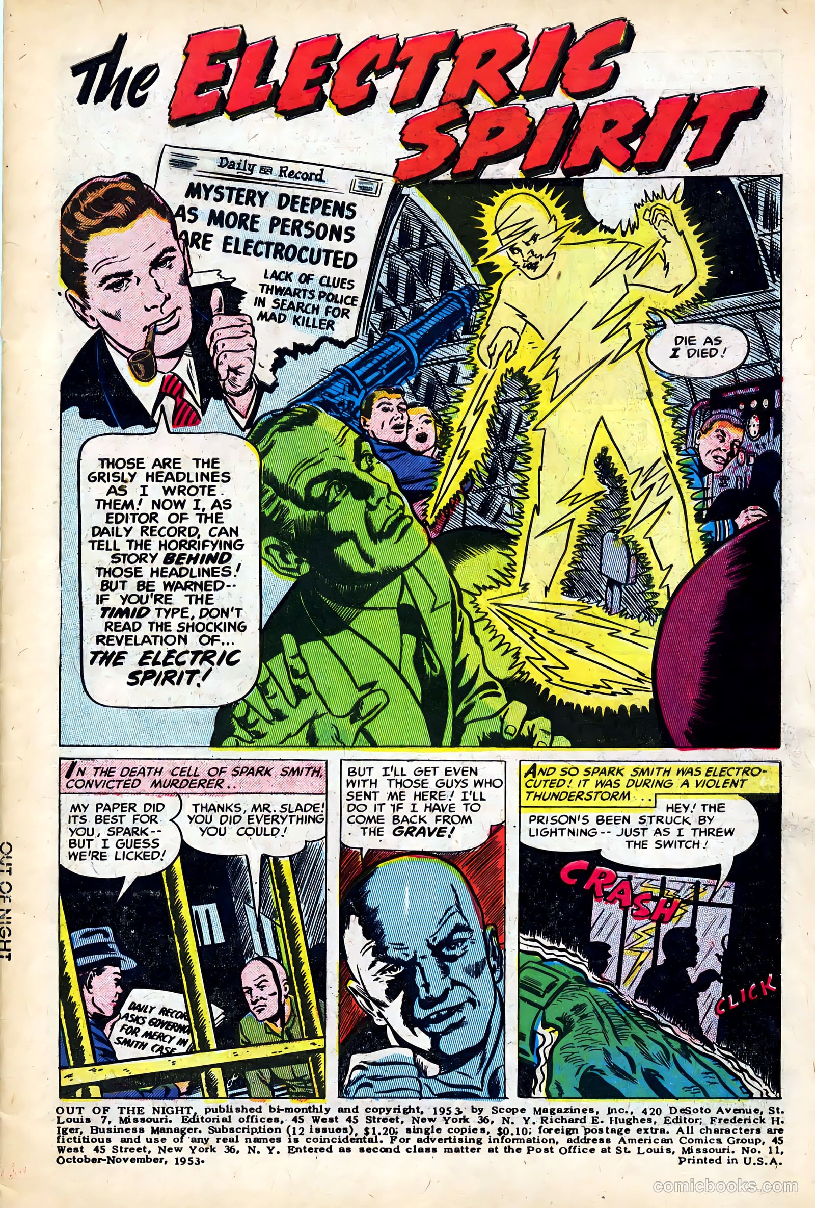 Out of the Night #11 — page 3 of 36