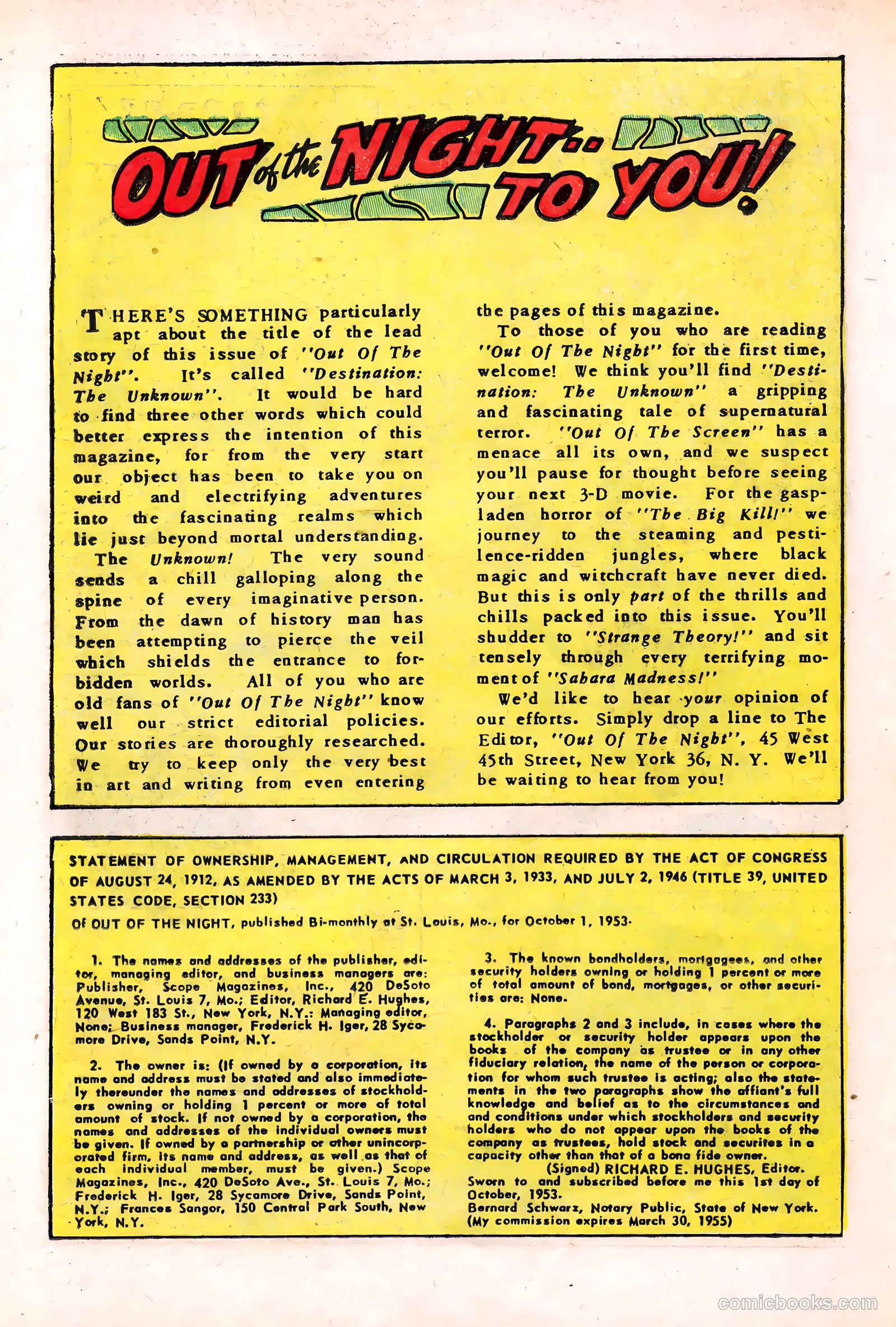Out of the Night #14 — page 18 of 36