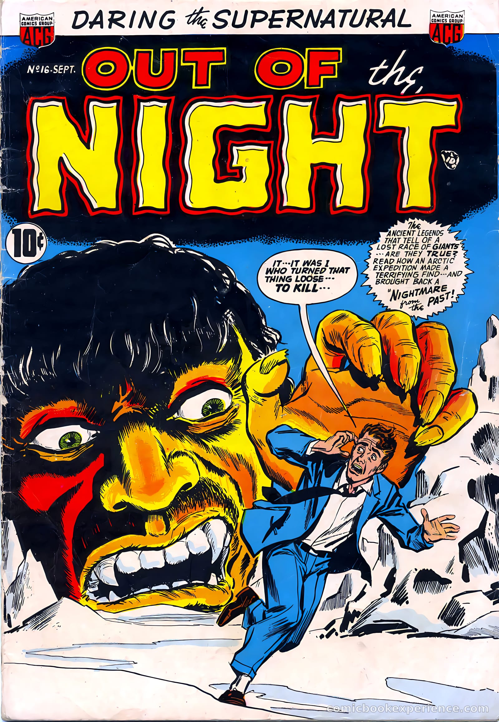 Out of the Night #16 — page 1 of 36