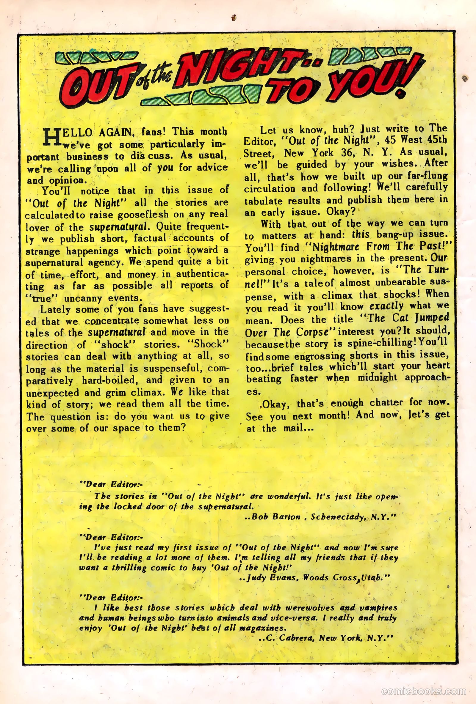 Out of the Night #16 — page 18 of 36