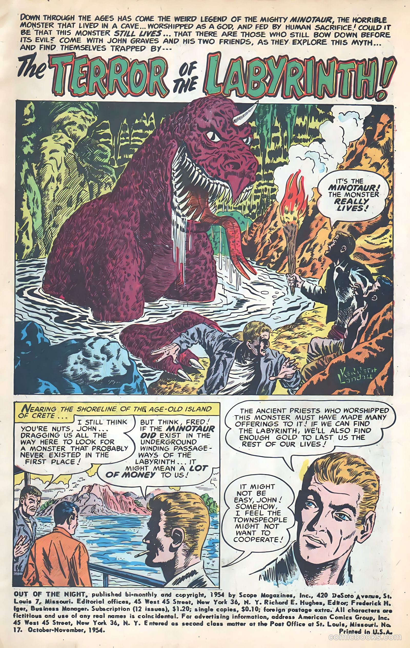 Out of the Night #17 — page 3 of 36