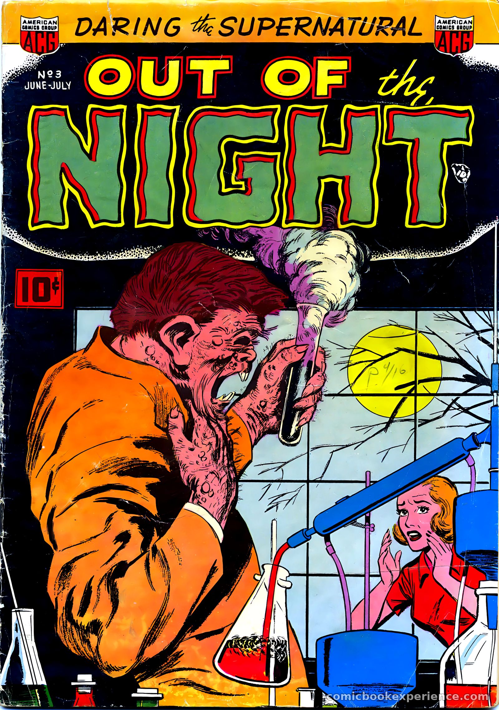 Out of the Night #3 — page 1 of 36