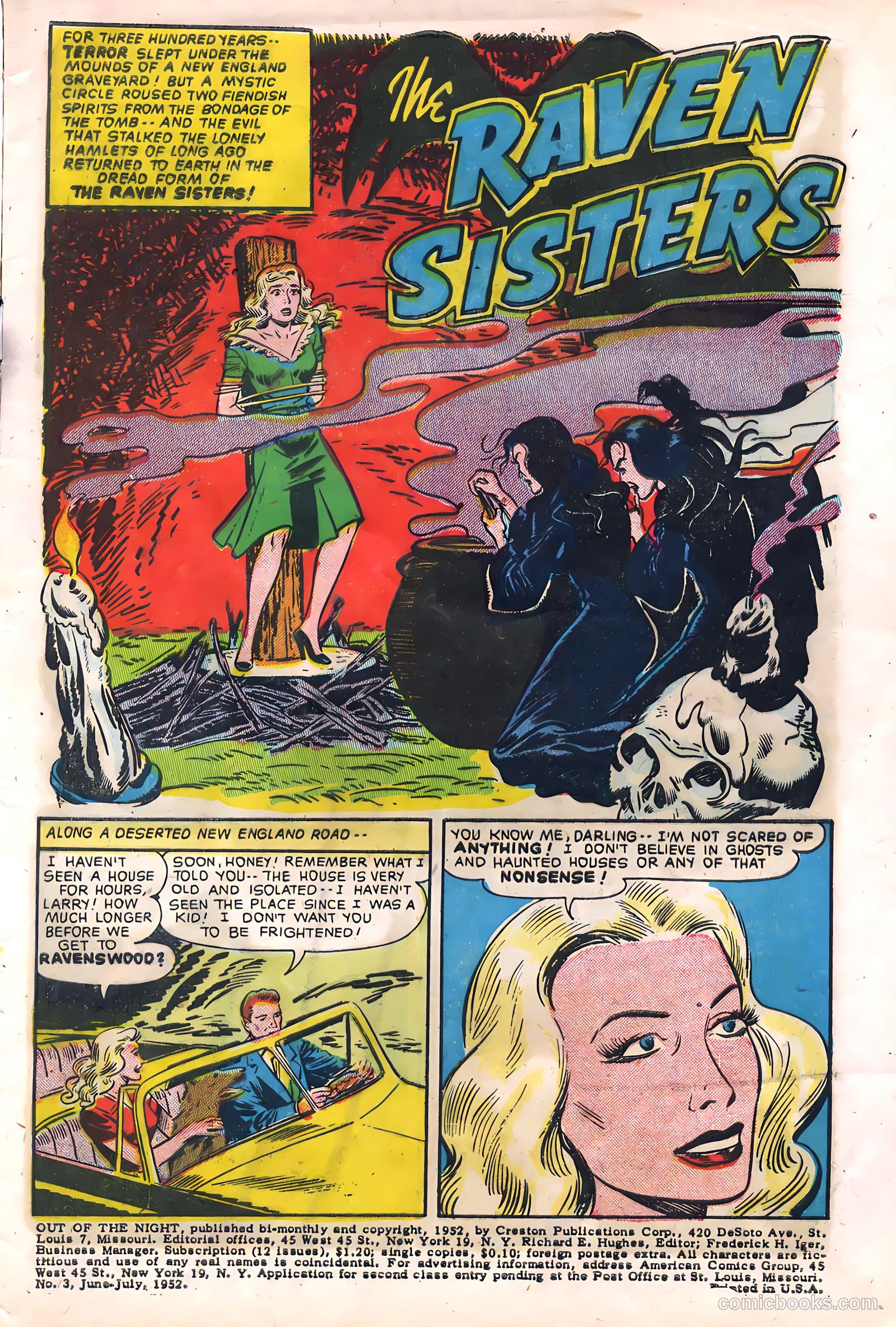 Out of the Night #3 — page 3 of 36