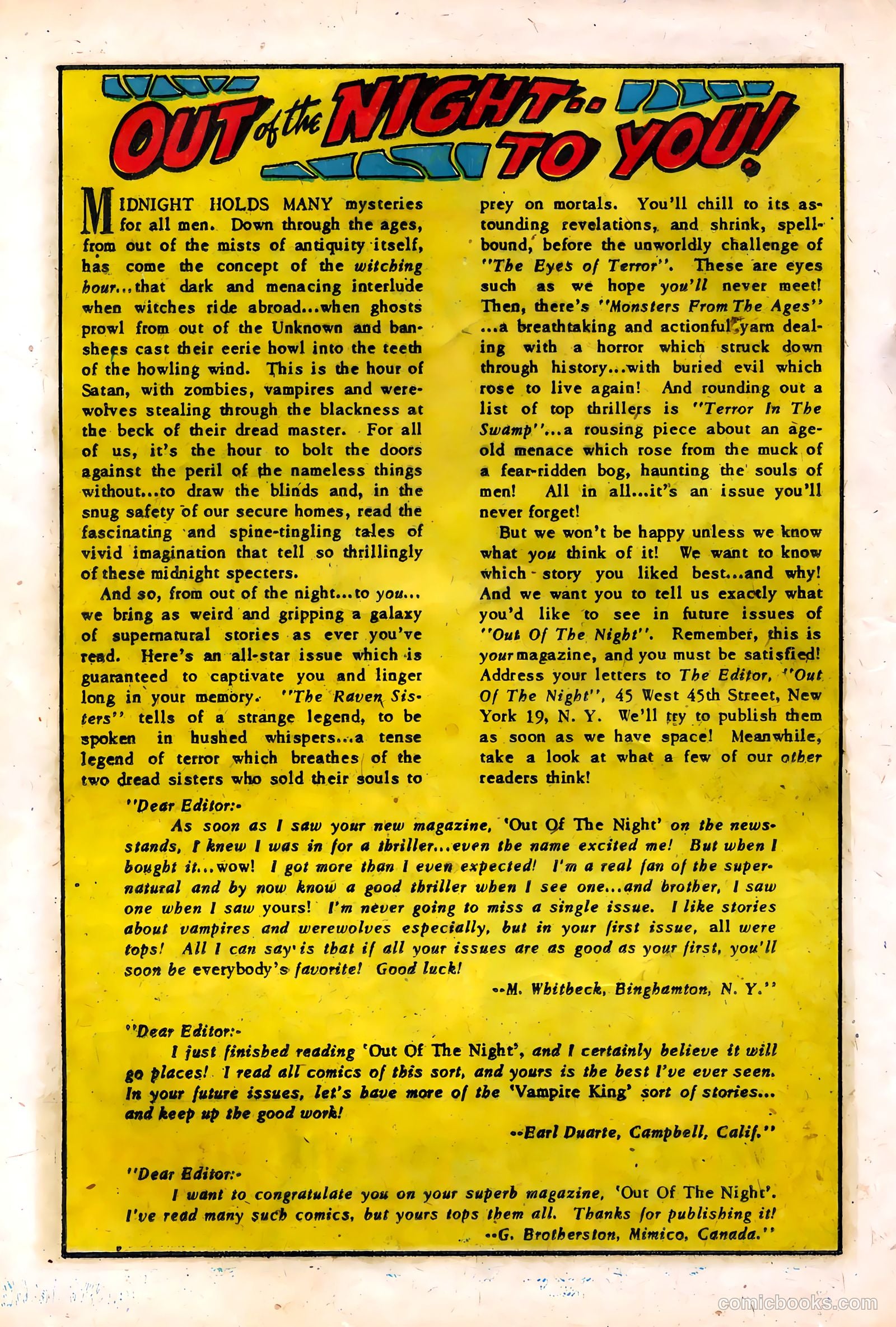 Out of the Night #3 — page 22 of 36