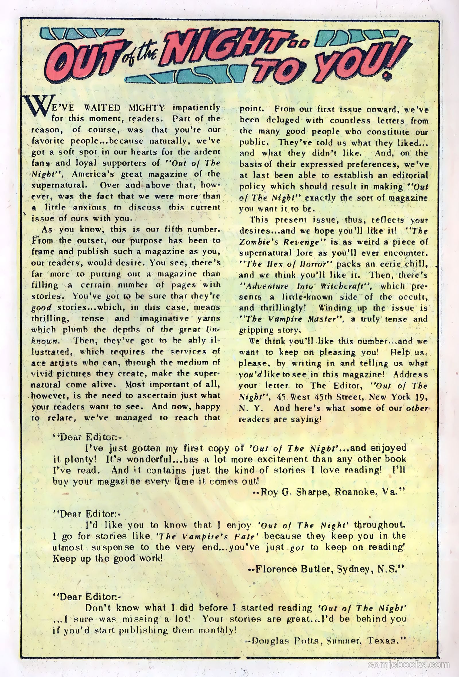 Out of the Night #5 — page 18 of 36