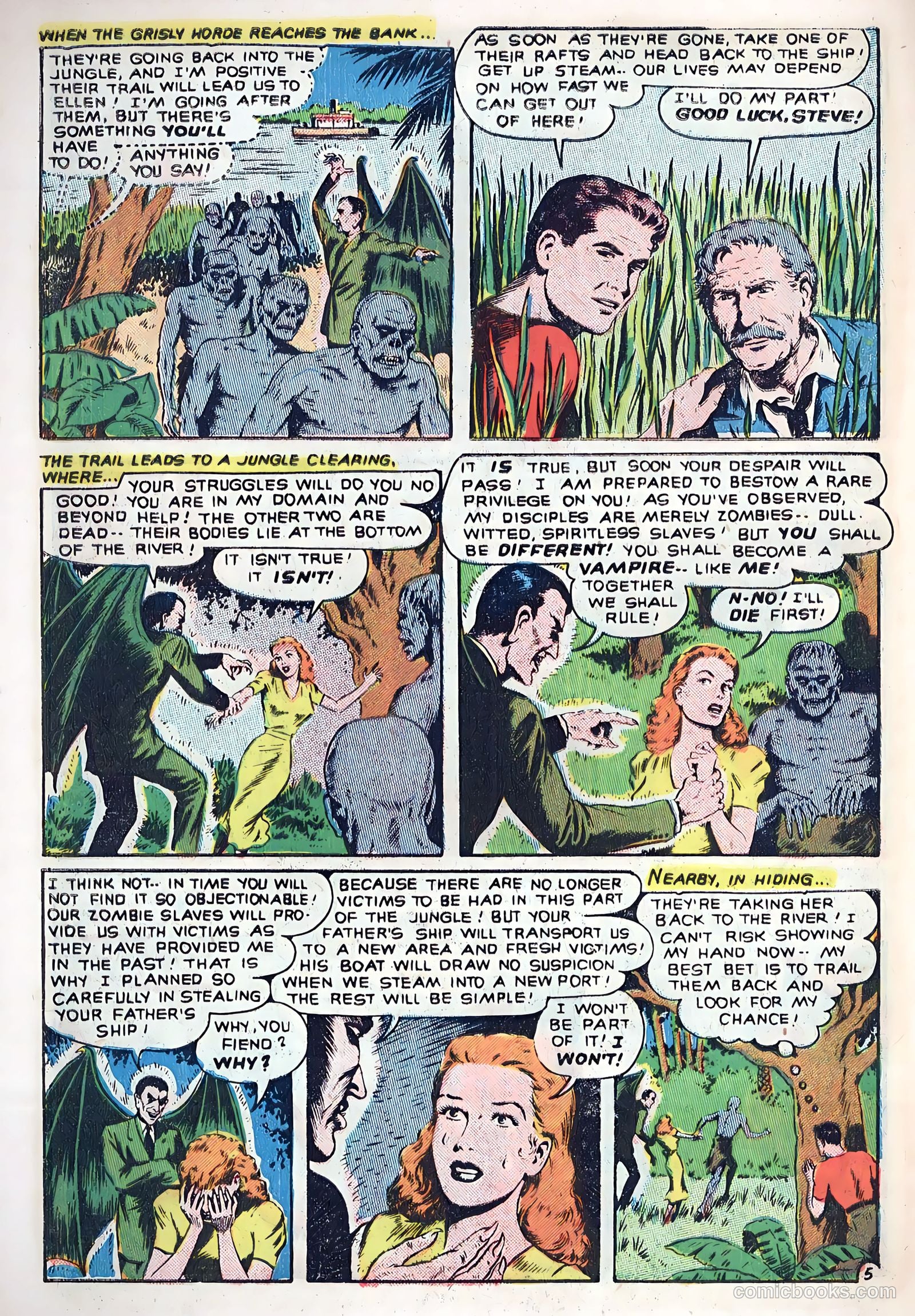 Out of the Night #5 — page 32 of 36