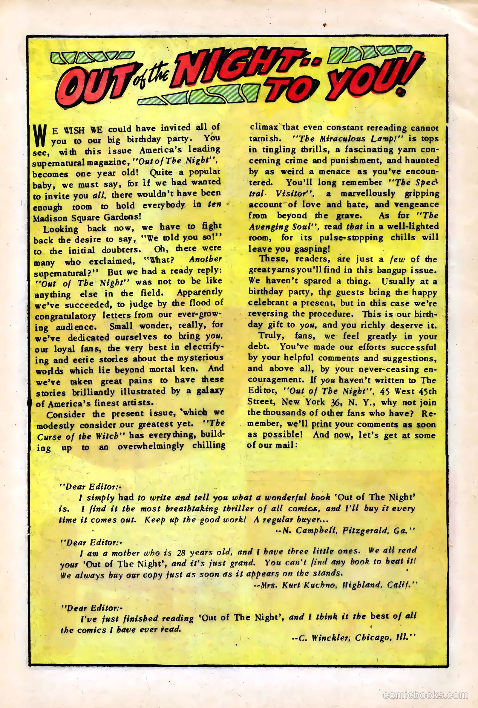 Out of the Night #7 — page 24 of 36