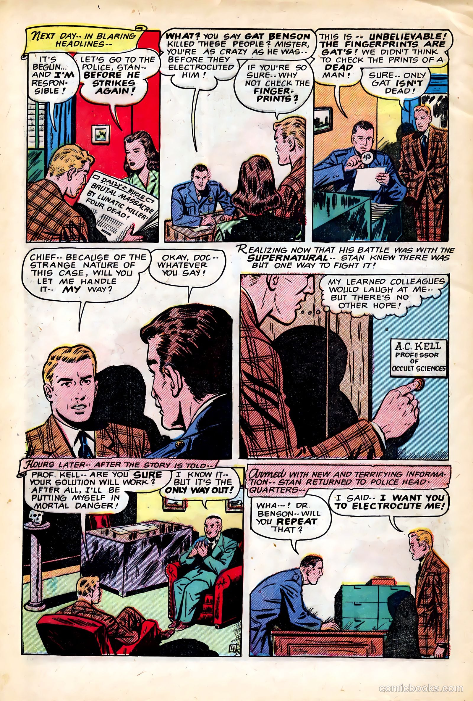 Out of the Night #7 — page 32 of 36