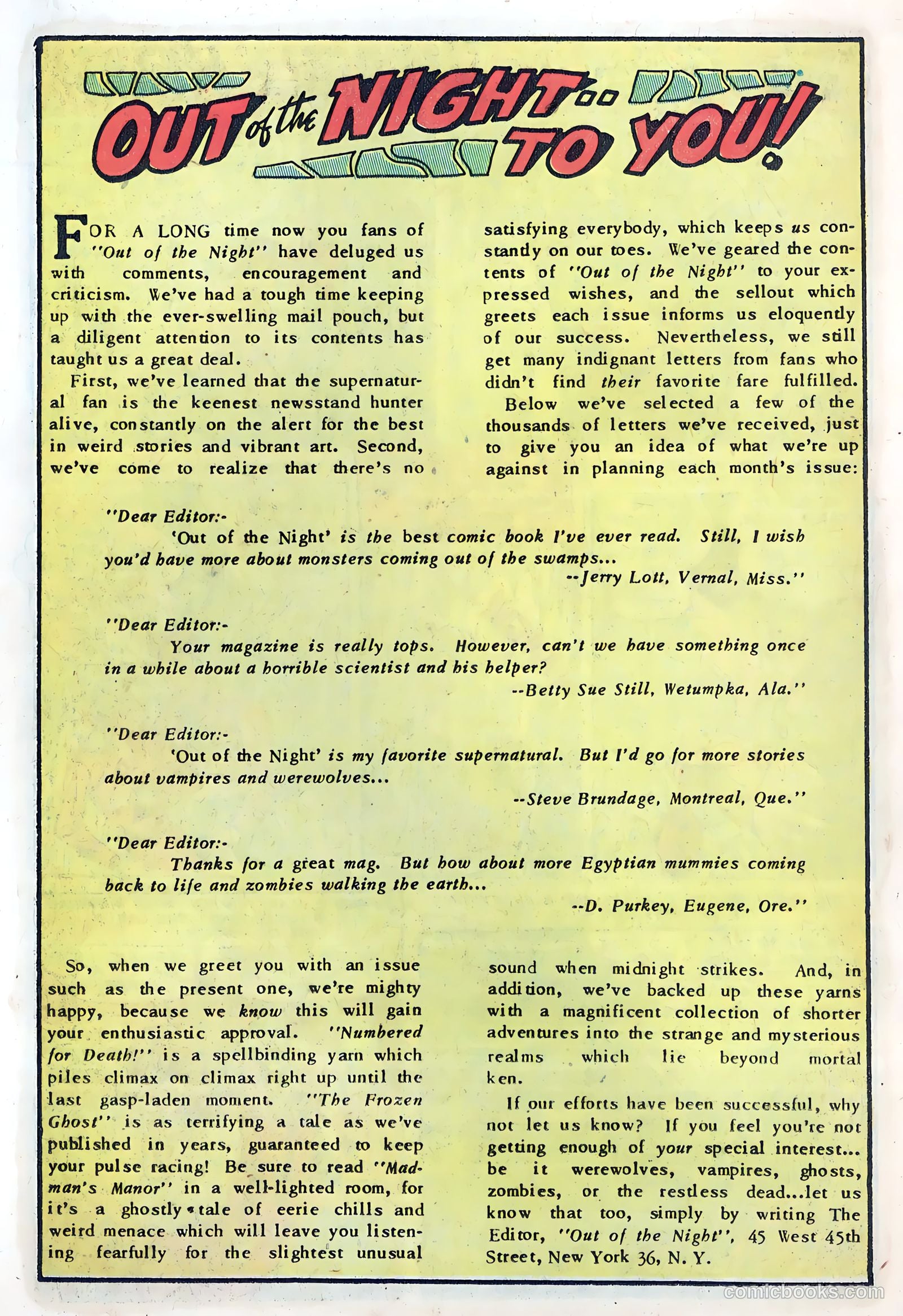 Out of the Night #8 — page 22 of 36