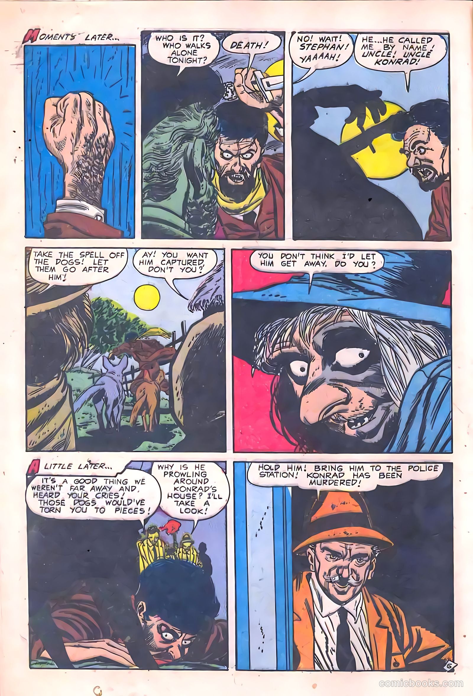 Out of the Shadows #13 — page 8 of 36