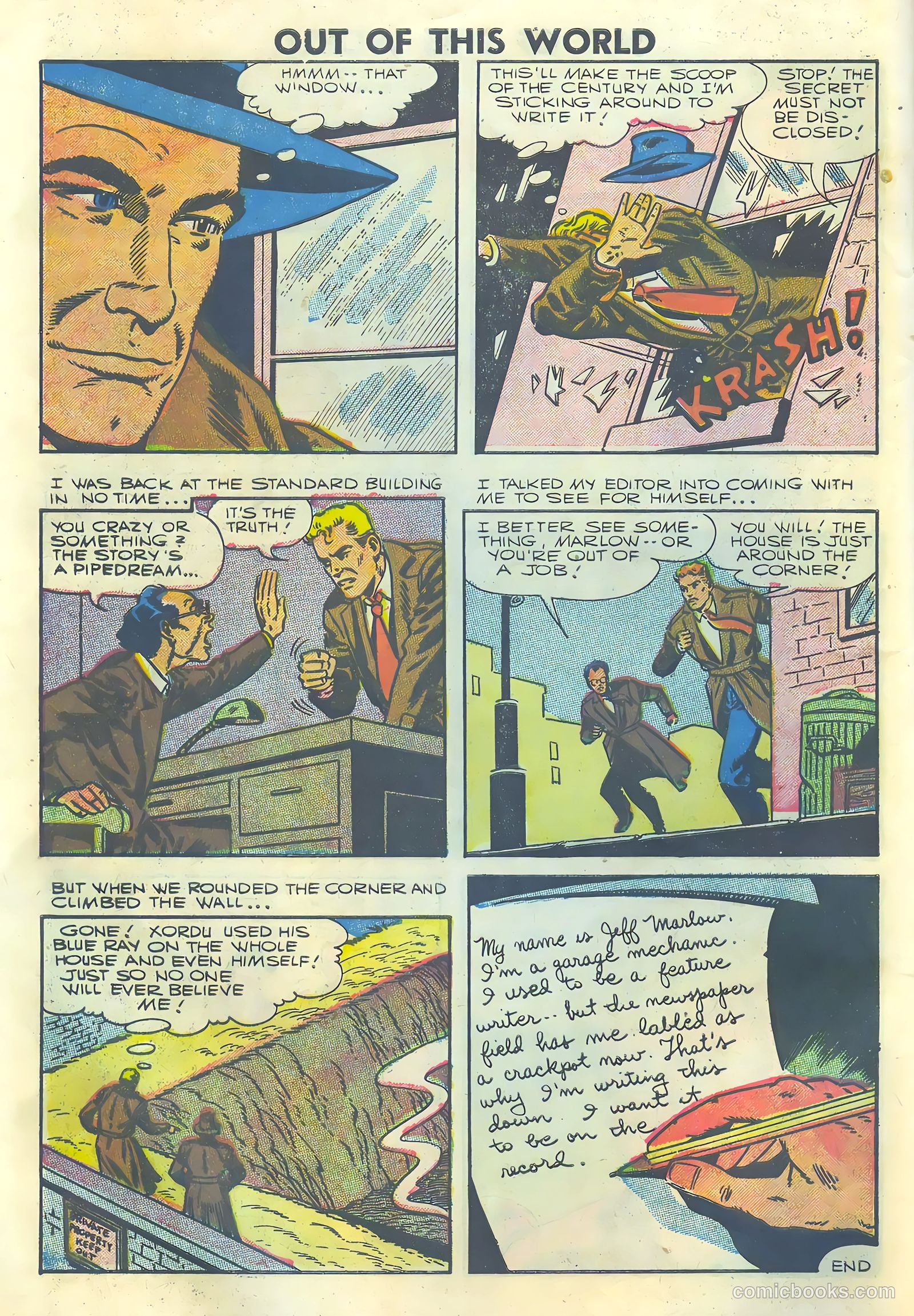 Out of This World #1 — page 8 of 36