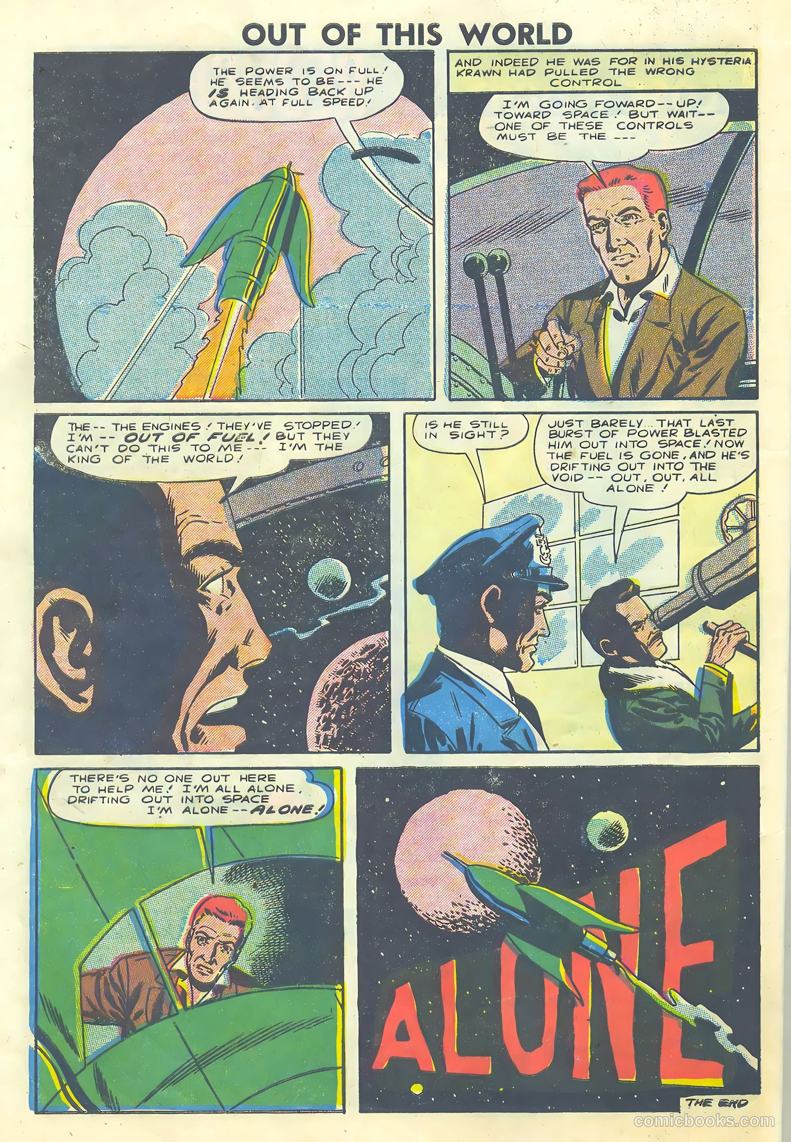 Out of This World #1 — page 32 of 36