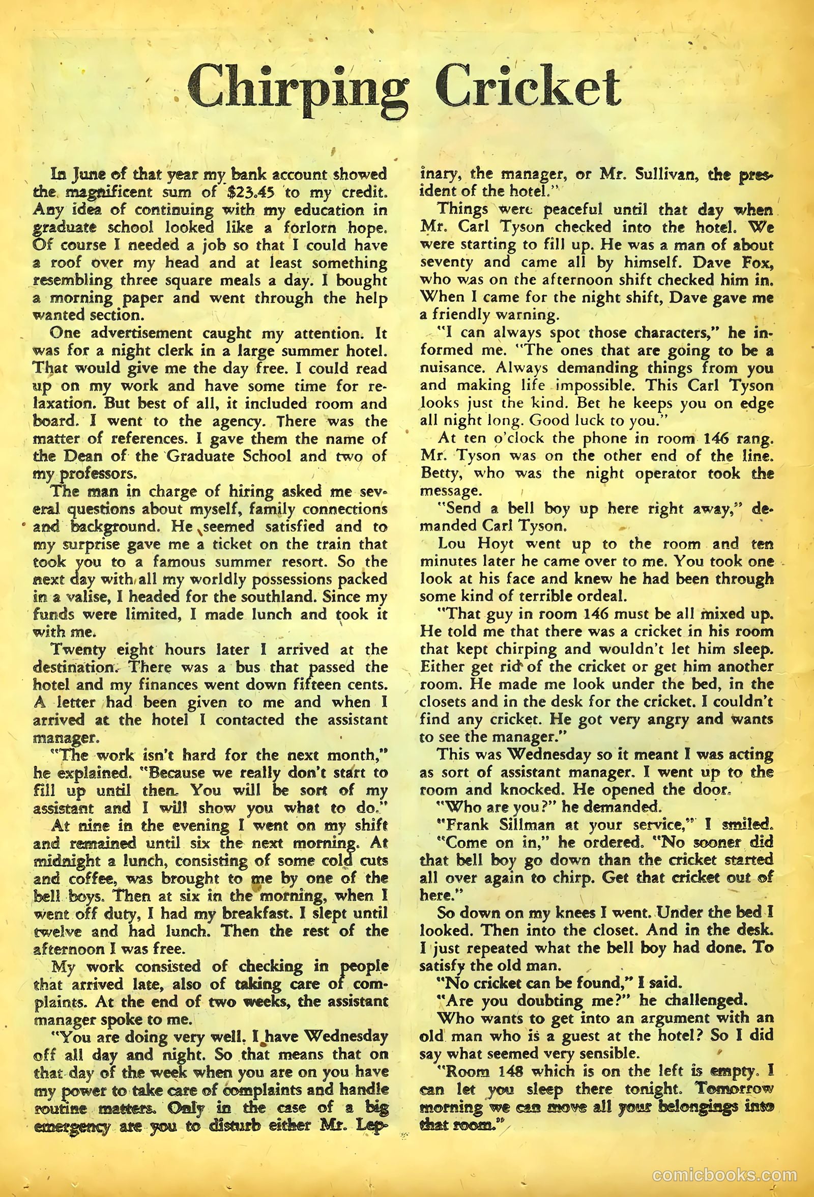 Out of This World #10 — page 20 of 36