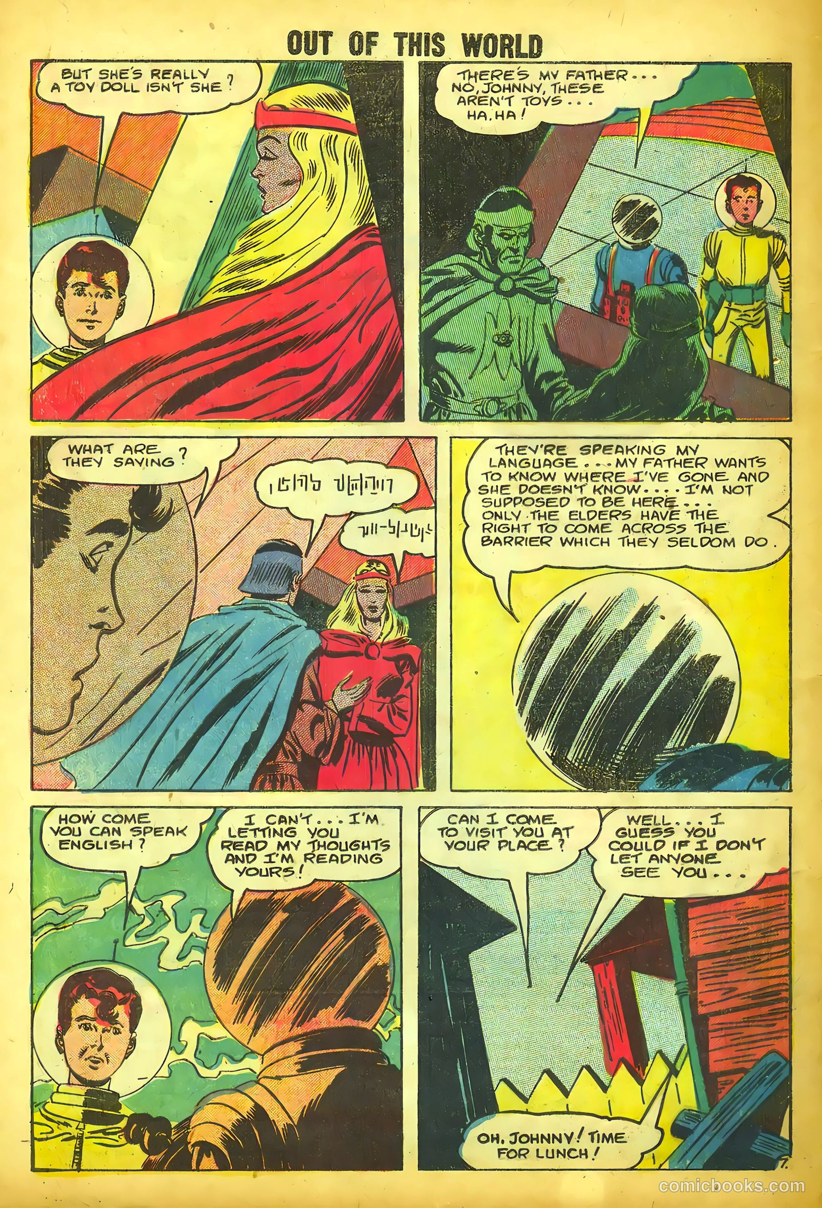 Out of This World #10 — page 32 of 36