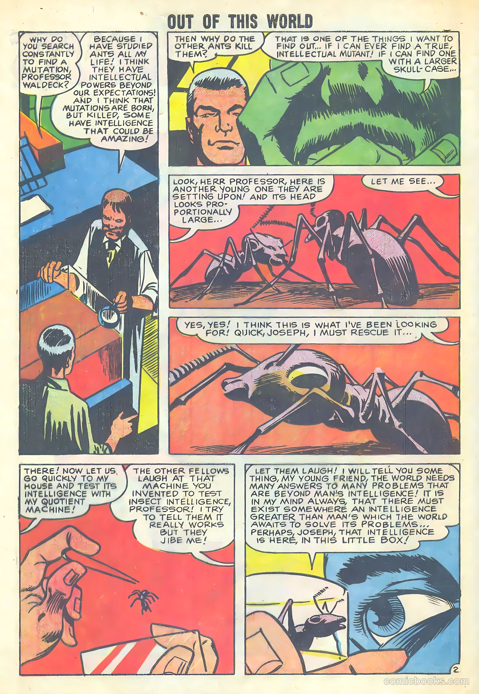 Out of This World #12 — page 4 of 36