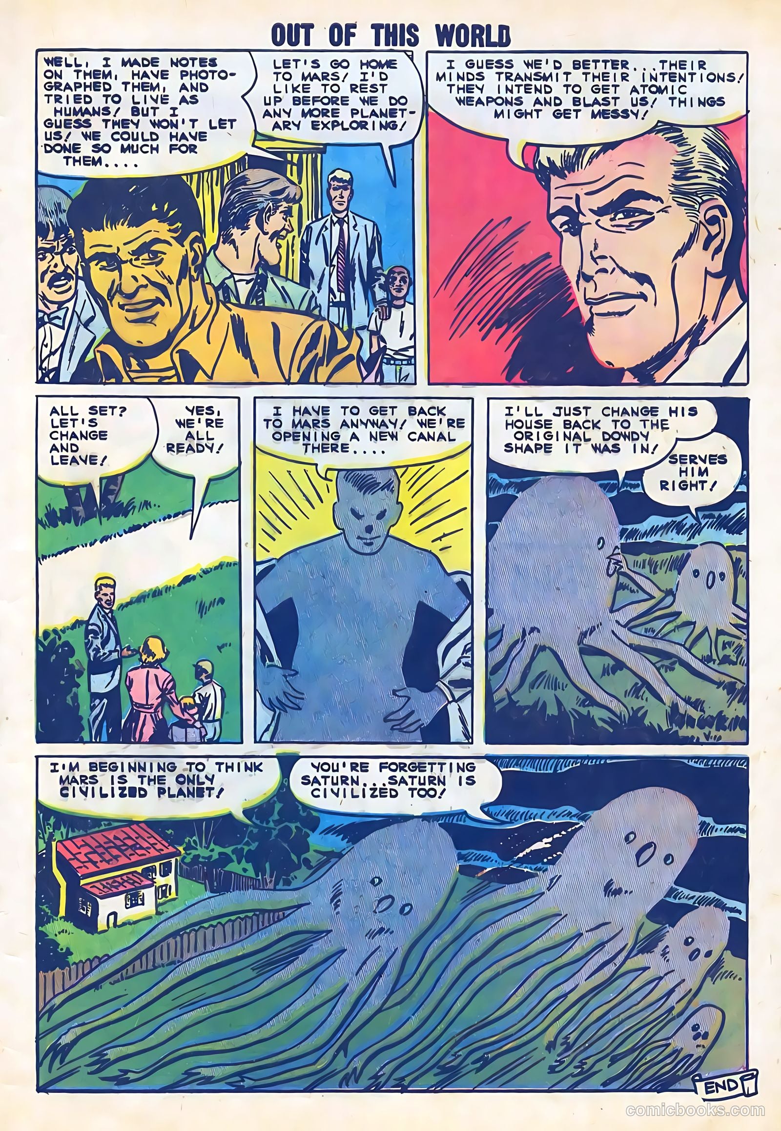 Out of This World #13 — page 33 of 36