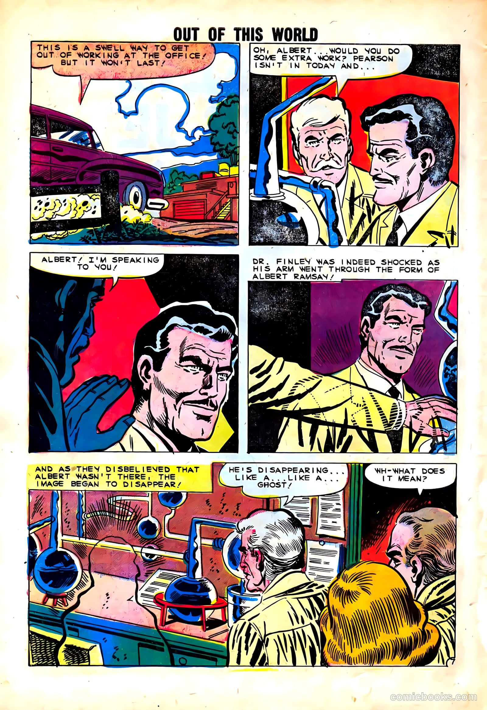 Out of This World #15 — page 32 of 36