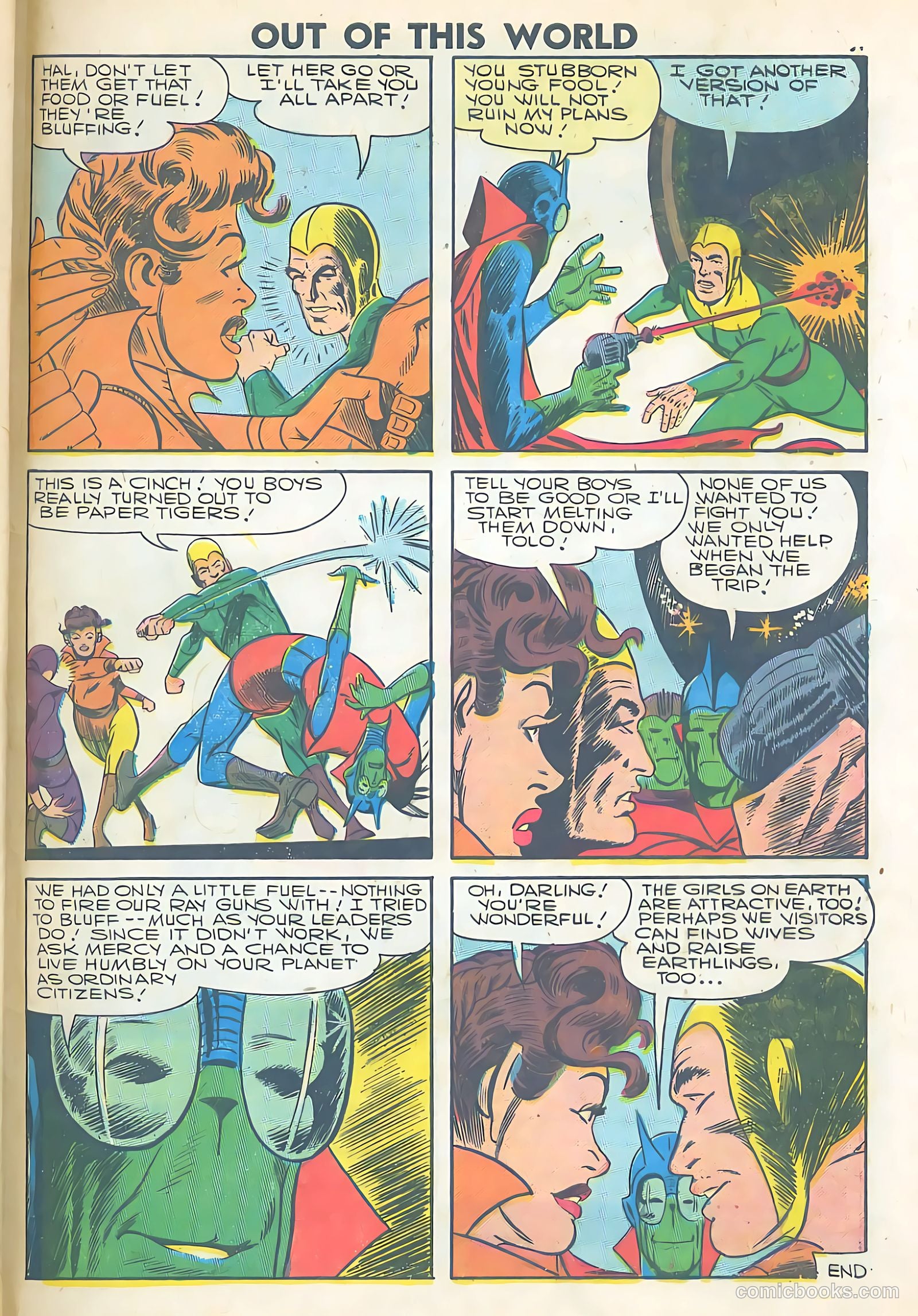 Out of This World #4 — page 33 of 36