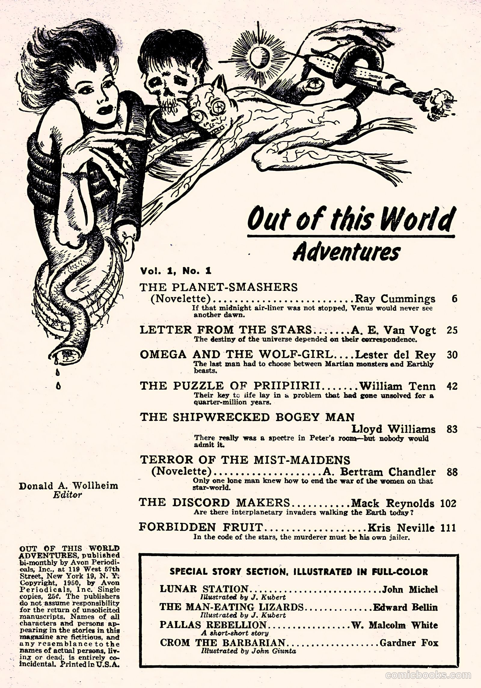 Out of This World Adventures #1 — page 3 of 128