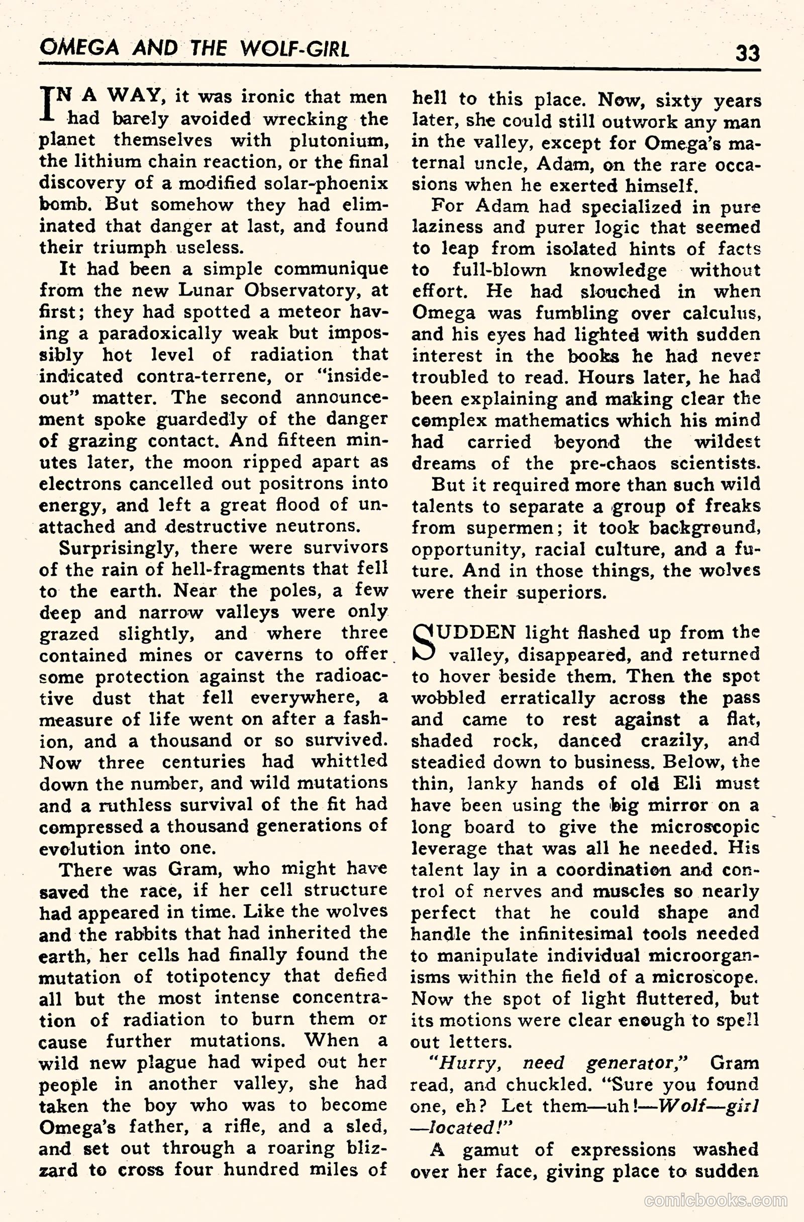 Out of This World Adventures #1 — page 31 of 128