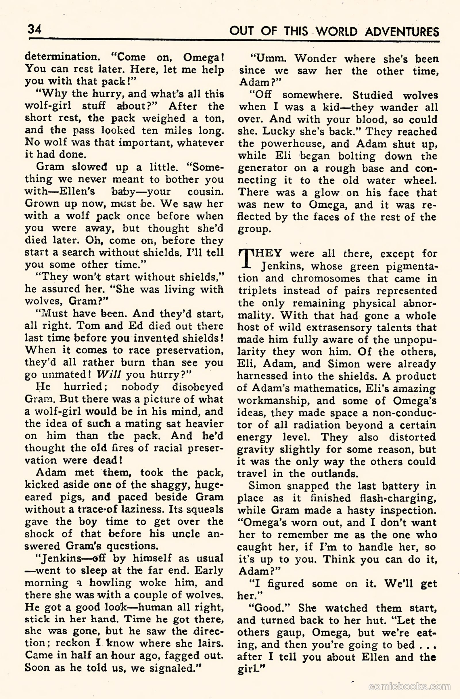 Out of This World Adventures #1 — page 32 of 128