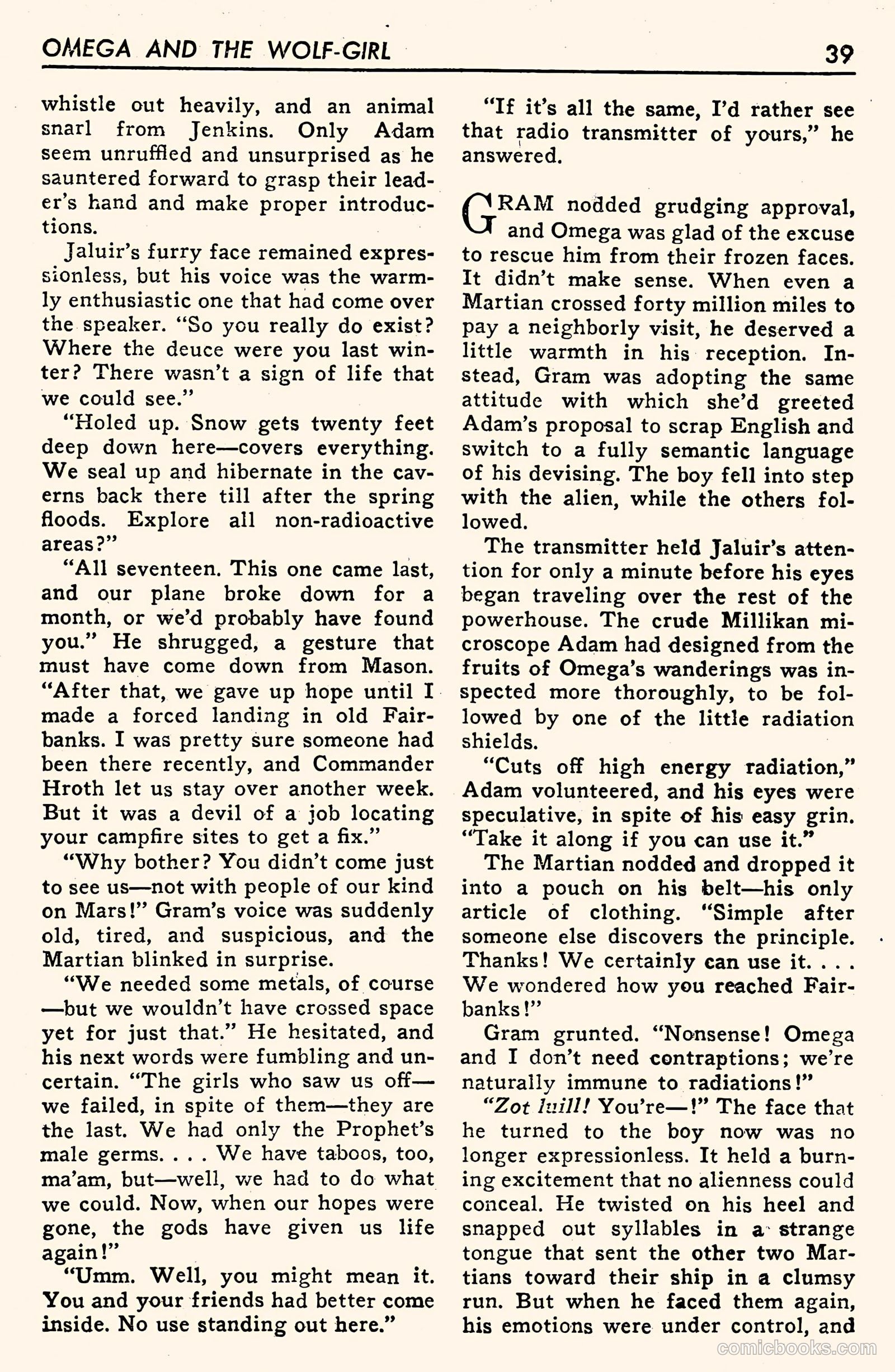 Out of This World Adventures #1 — page 37 of 128