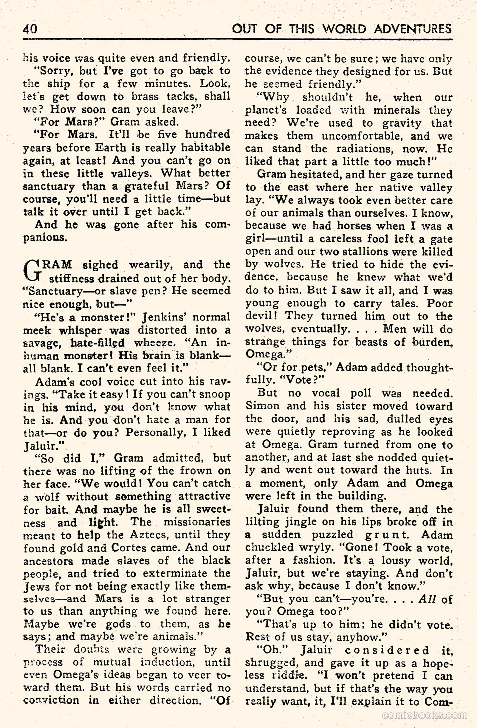 Out of This World Adventures #1 — page 38 of 128