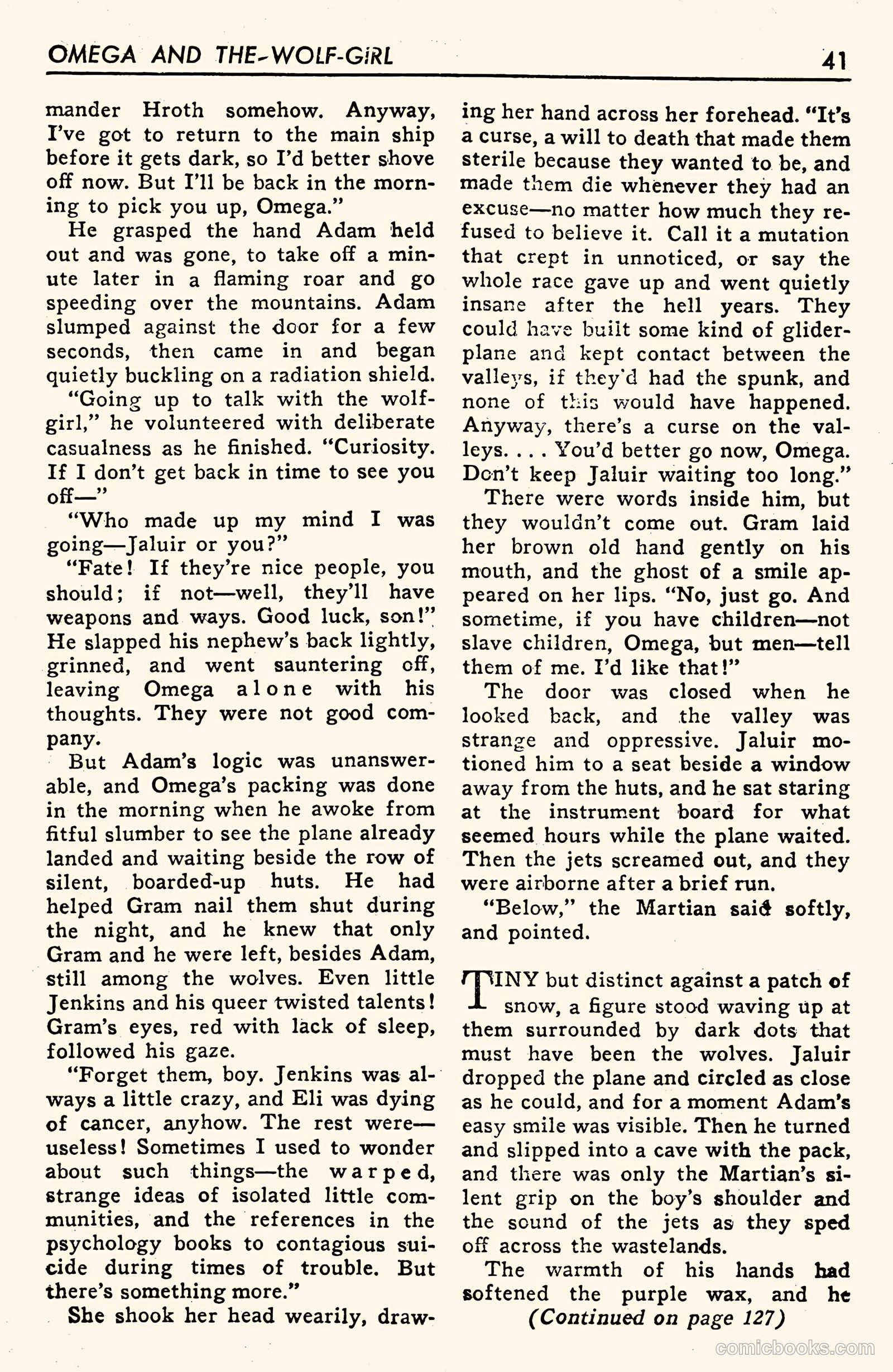 Out of This World Adventures #1 — page 39 of 128