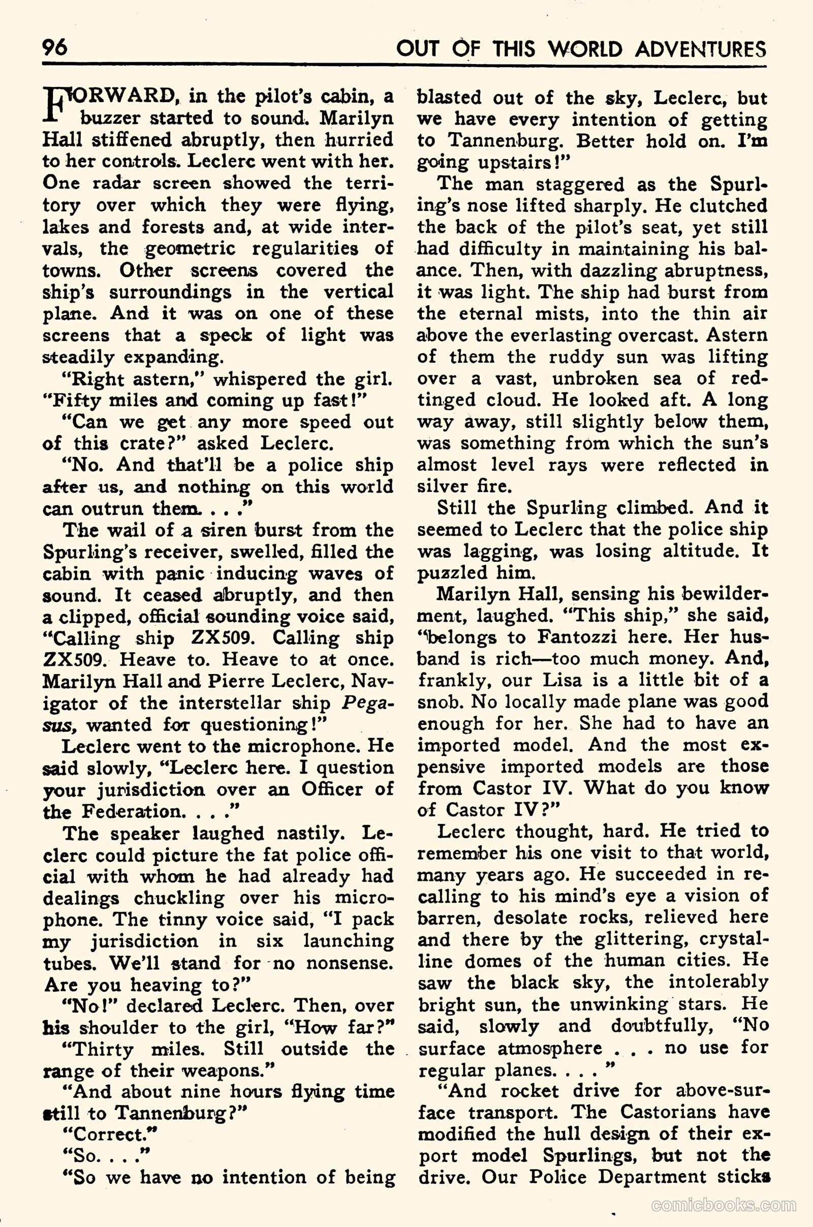 Out of This World Adventures #1 — page 92 of 128